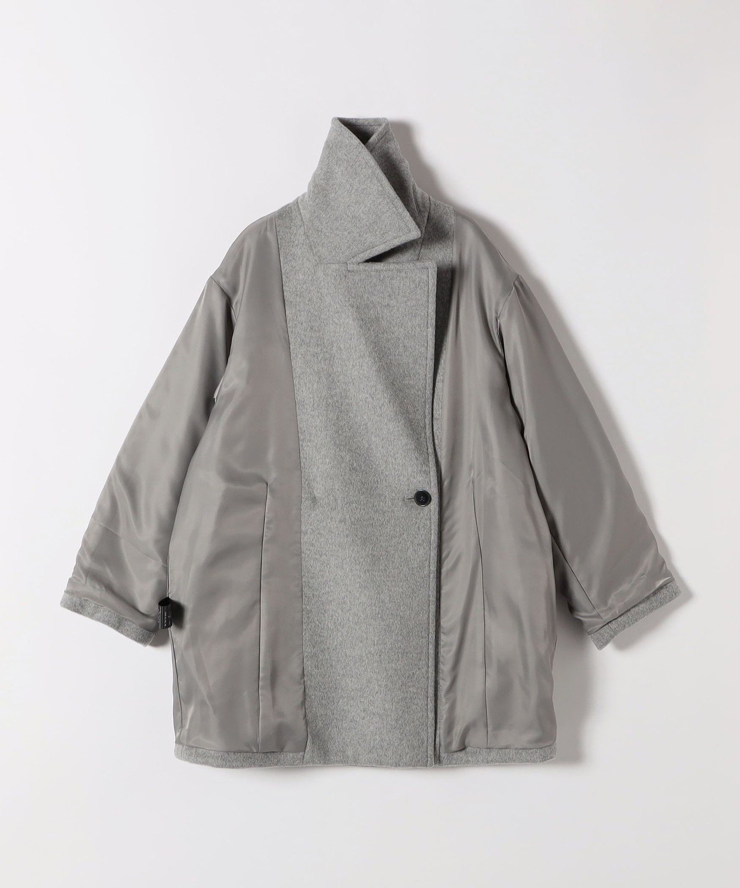 SHIPS｜SHIPS any: ウール コクーン テーラード ショート コート 25AW