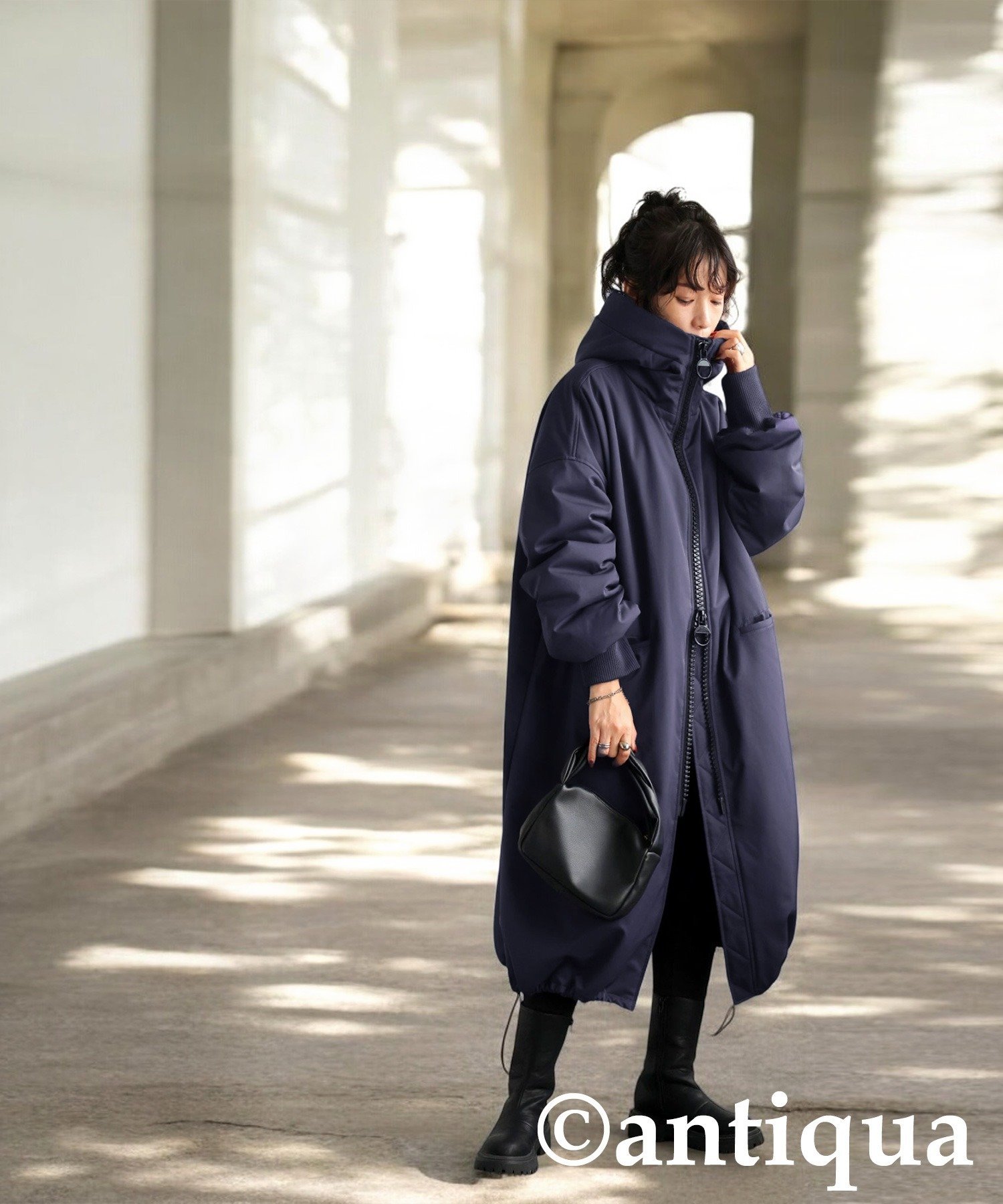 antiqua｜[antiqua] [アンティカ] ロングコート レディース YP-00146