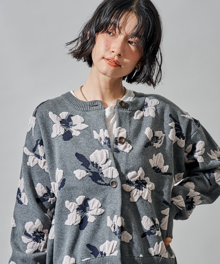 【本日17時まで限定値下げ美品】ourlegacy 25AW ニットカーディガン FREAK'S STORE｜<新色追加>モールジャカード ニットカーディガン 25AW