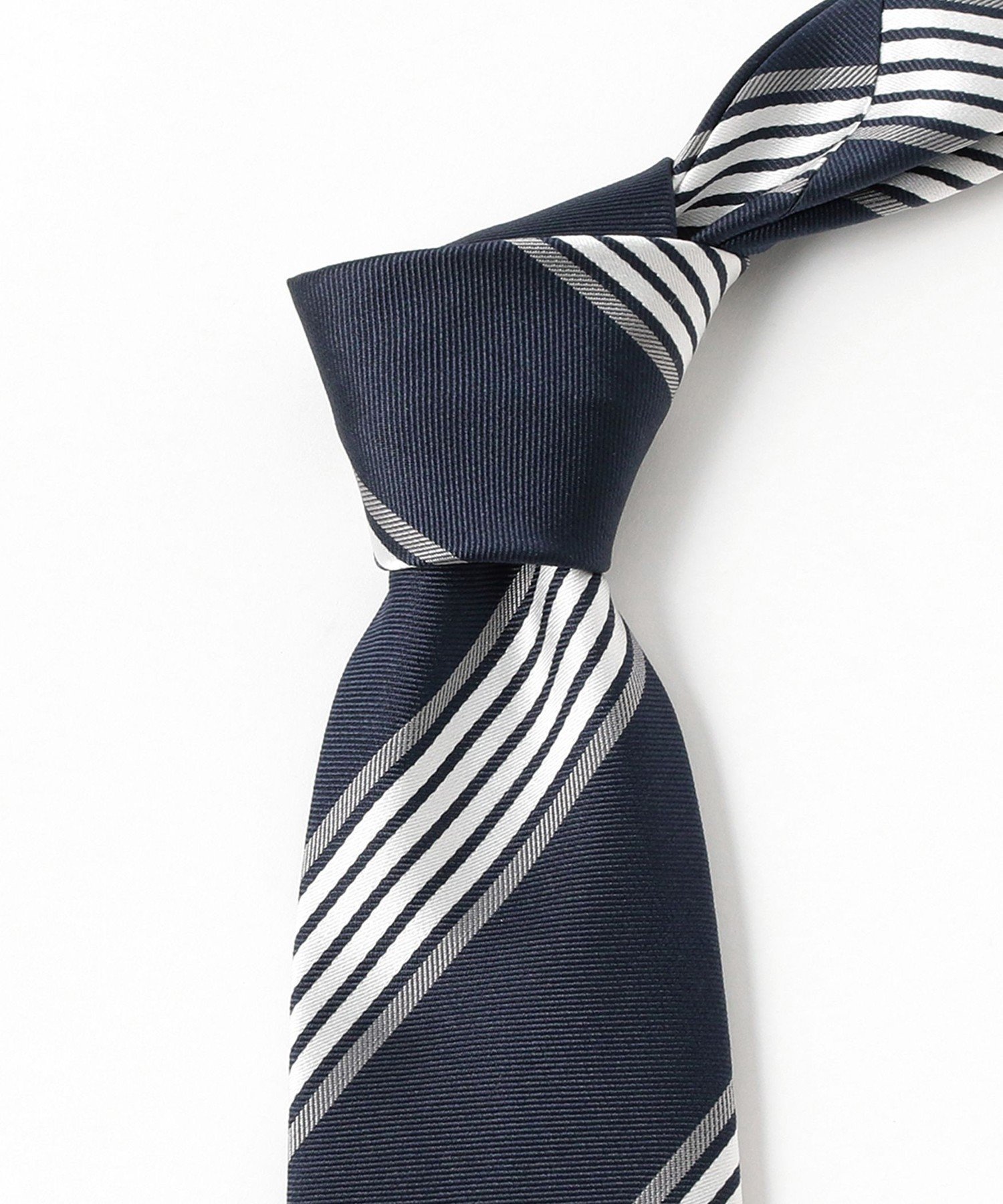 BEAMS MEN｜FRANCO BASSI / シルク ストライプ ネクタイ | Rakuten