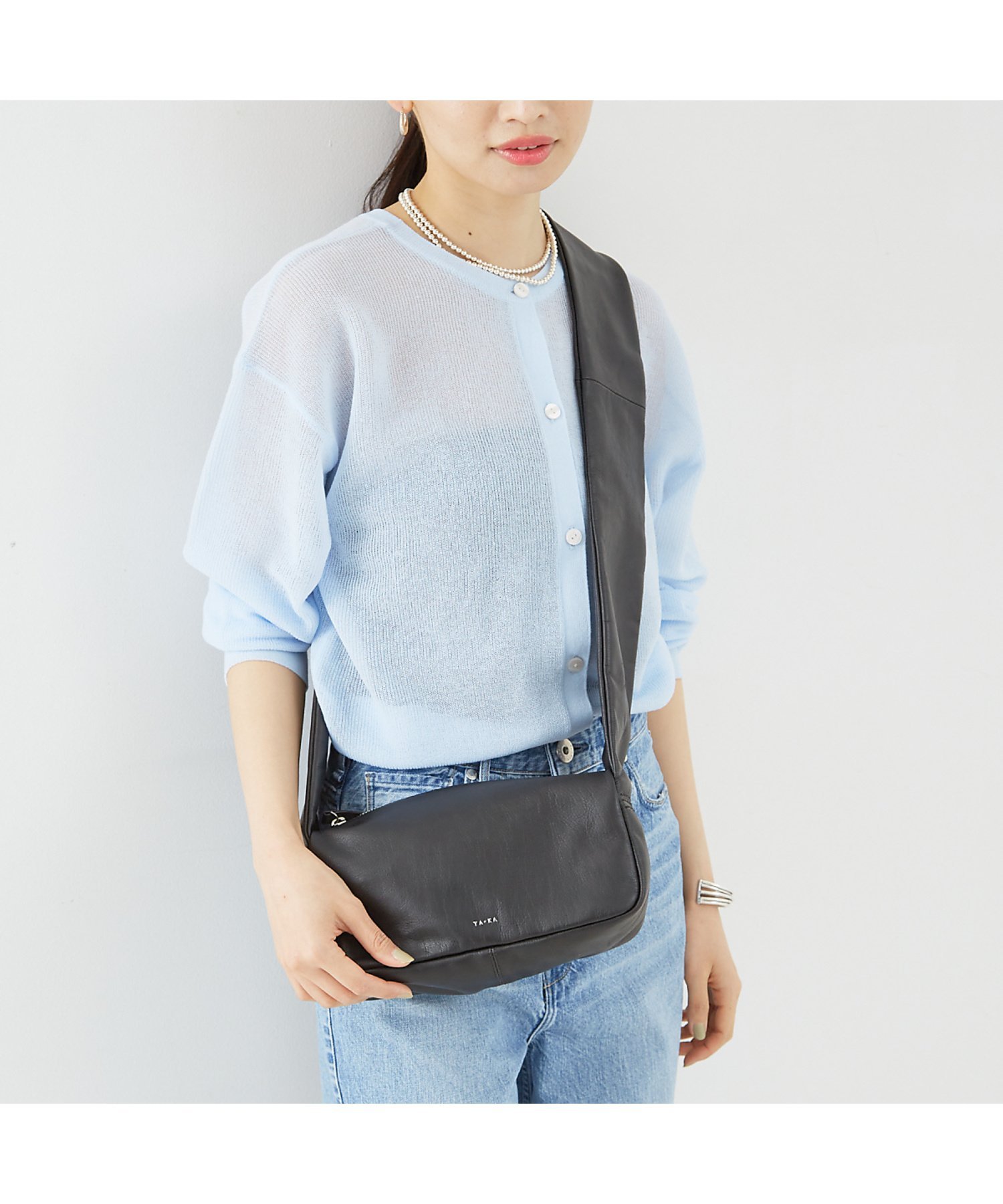 Rouge vif la cle｜【YArKA/ヤーカ】ワイドベルトショルダーバッグ