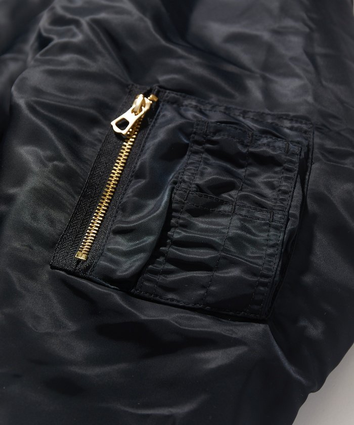 FREAK'S STORE｜Magazine Pocket Nylon Twill Flight Jacket 
