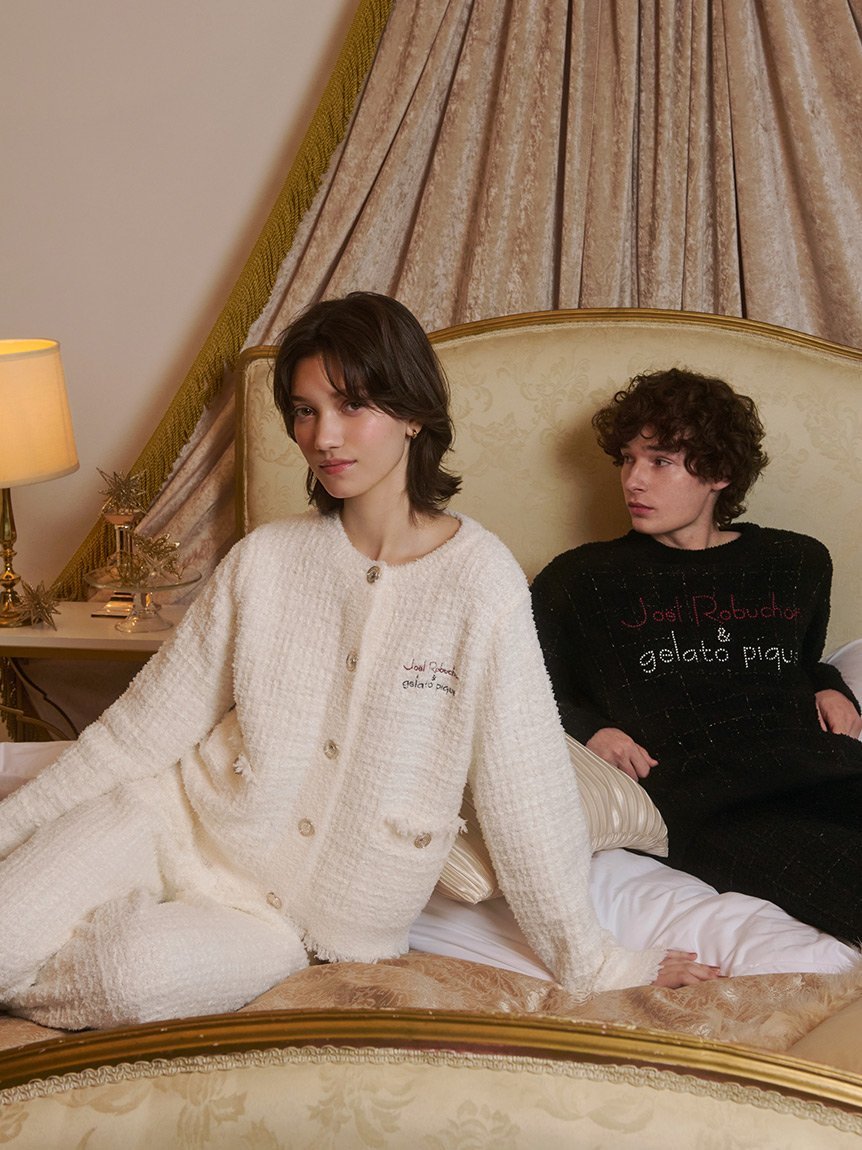 gelato pique｜【JOEL ROBUCHON】ツイードモコクルーネック