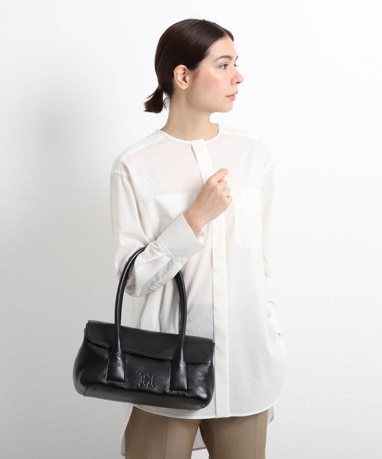 HIROFU｜【ペルーシェ】レザーハンドバッグ S 本革 フォーマルバッグ