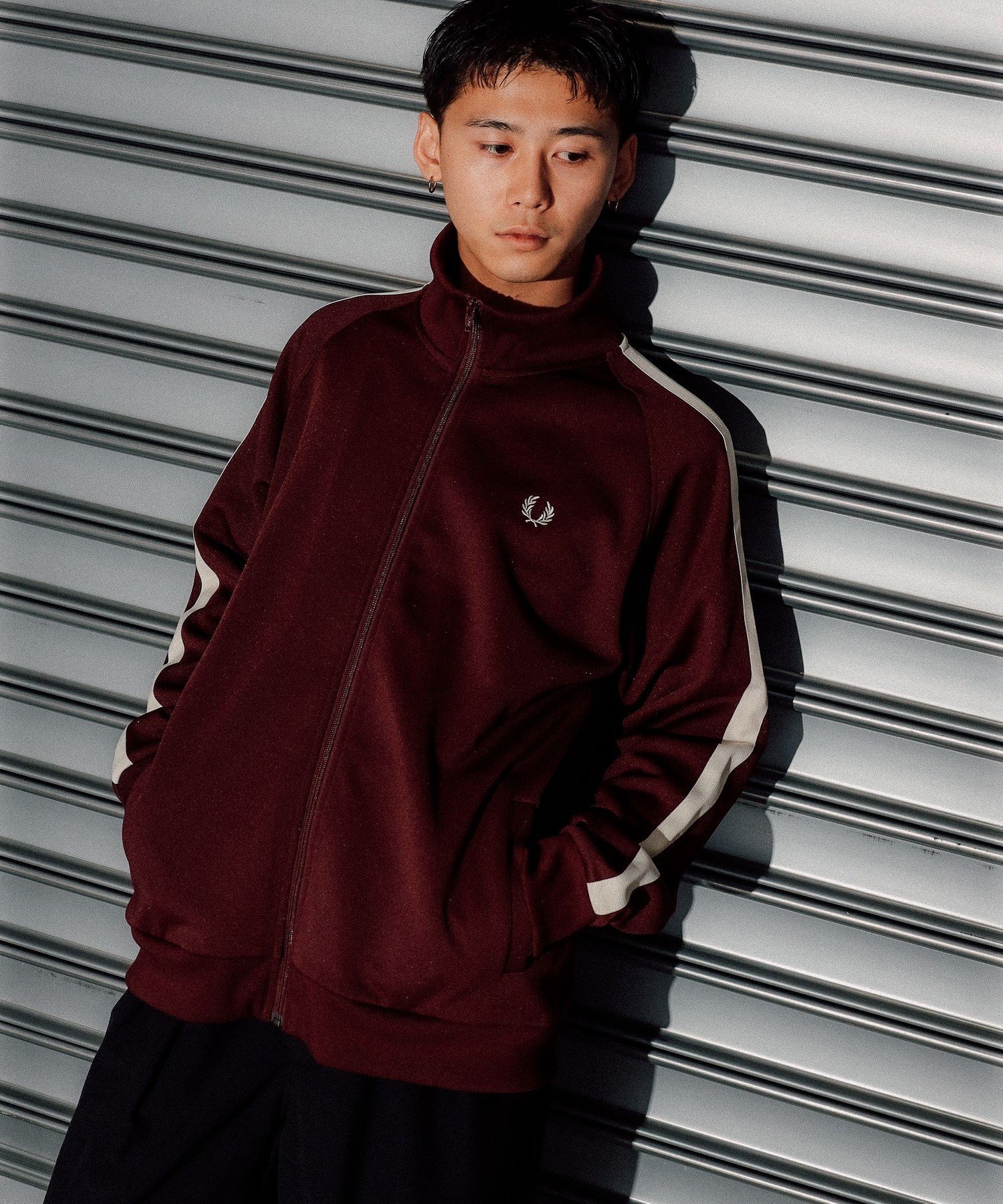 BEAMS MEN｜【別注】FRED PERRY / トラックジャケット | Rakuten