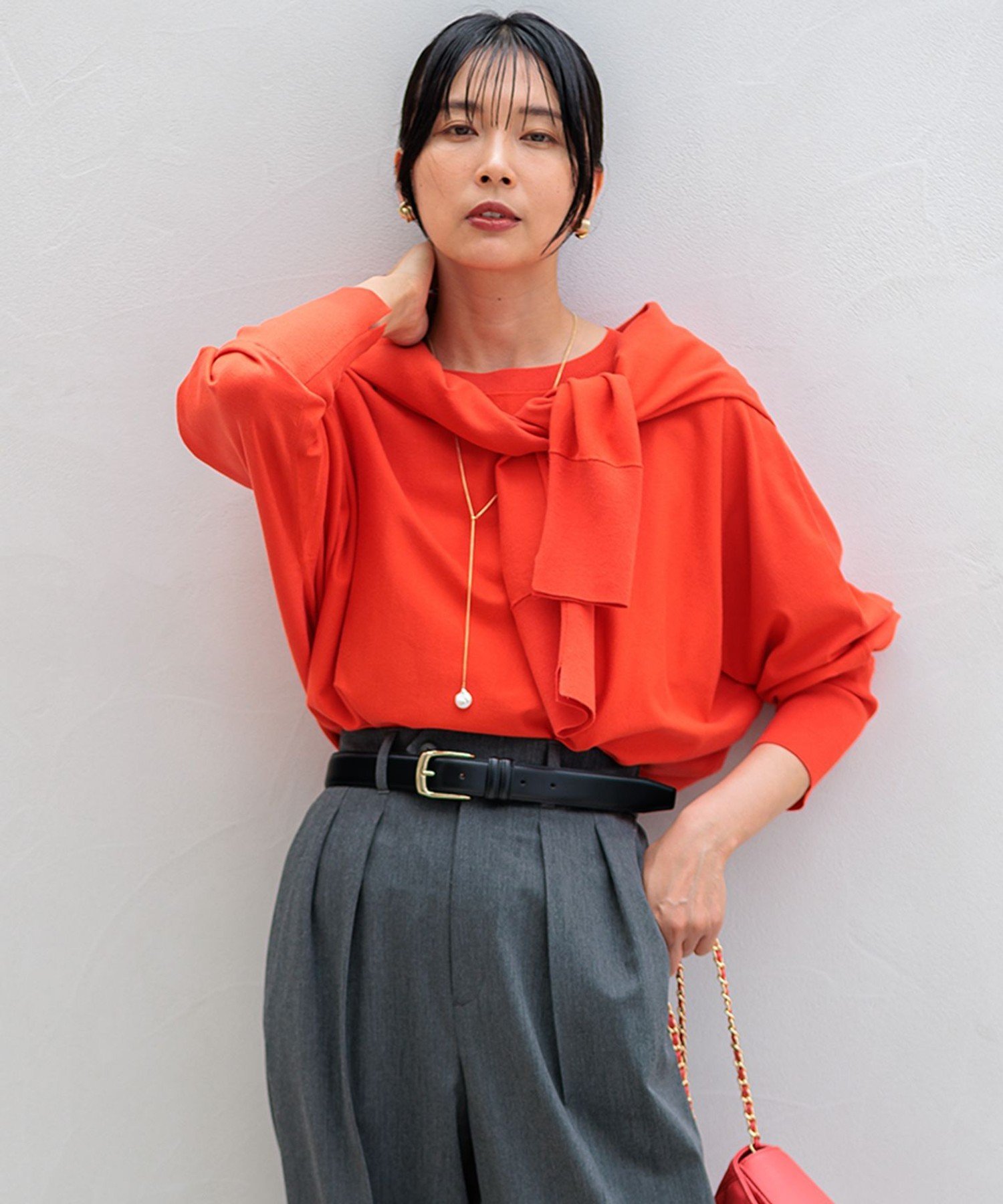 23区｜【洗える/ご好評につきカラー追加】ヴィスコースストレッチ