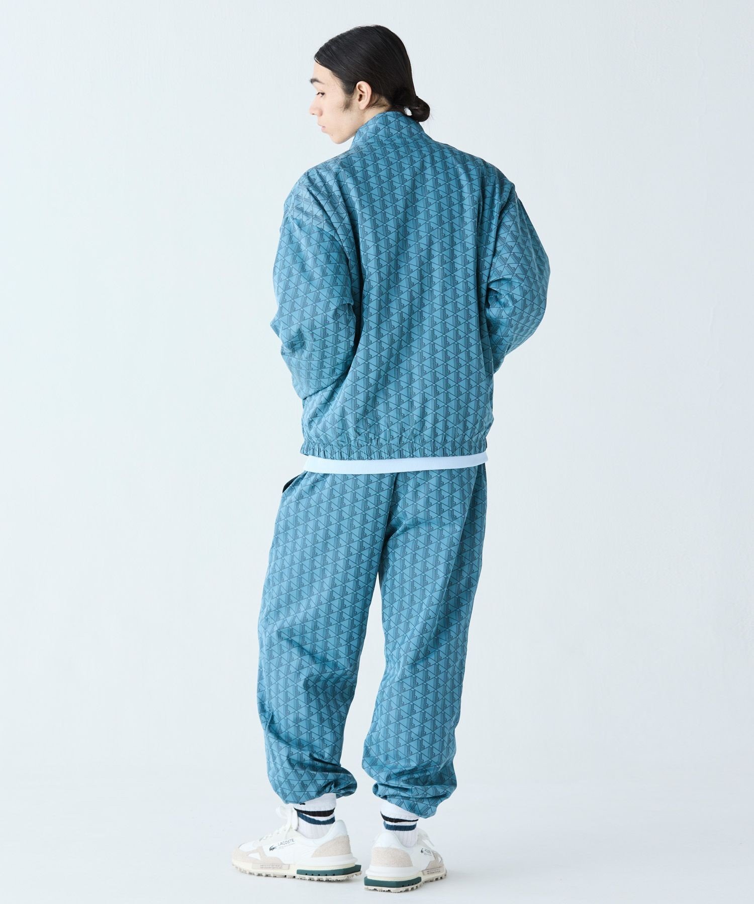 LACOSTE｜モノグラムジャカード撥水トラックパンツ | Rakuten Fashion