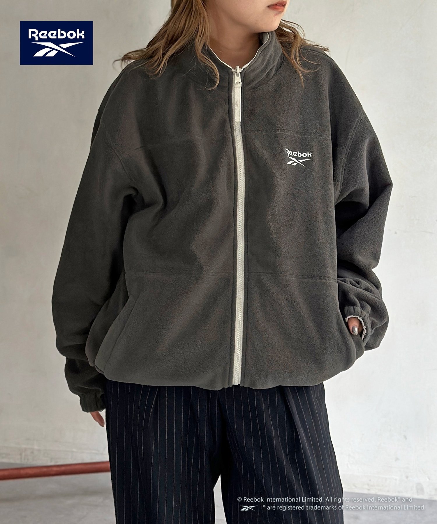 CPCM｜【Reebok】リバーシブルブルゾン | Rakuten Fashion(楽天