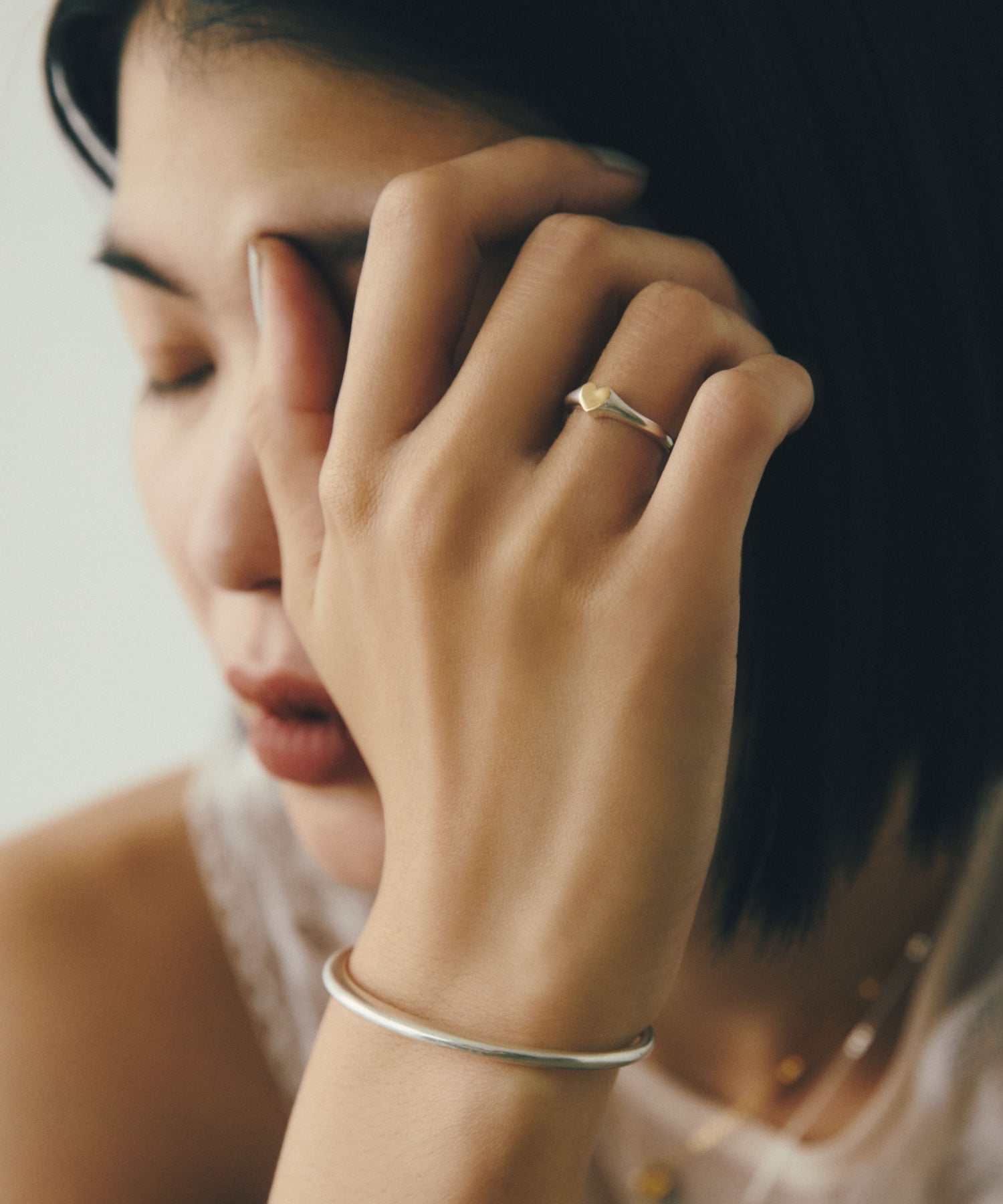 TEN.｜タイニーハートリングMIX ギフト プレゼント ハート リング