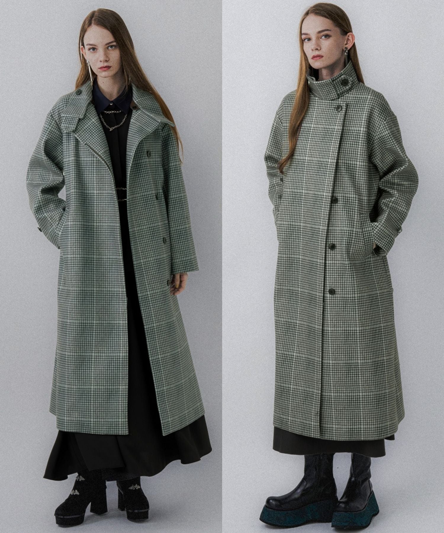 HARE｜ウーリーテック2WAYスタンドロングコート | Rakuten Fashion