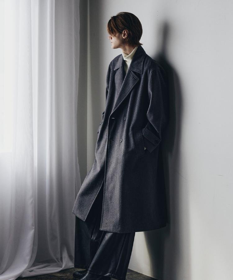 tk.TAKEO KIKUCHI｜ダブルオーバーチェスターコート | Rakuten Fashion