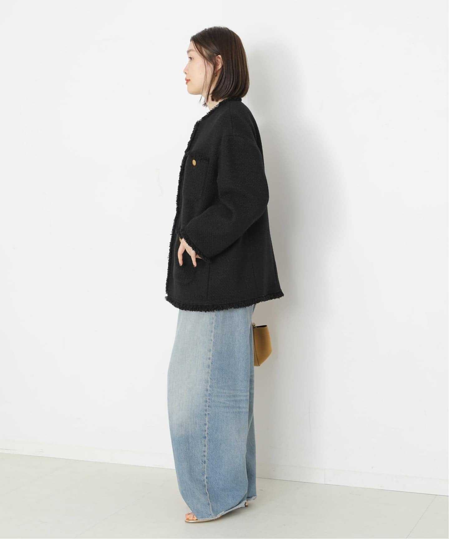 JOURNAL STANDARD L'ESSAGE｜《追加2》GIOLICAツイードBIGジャケット