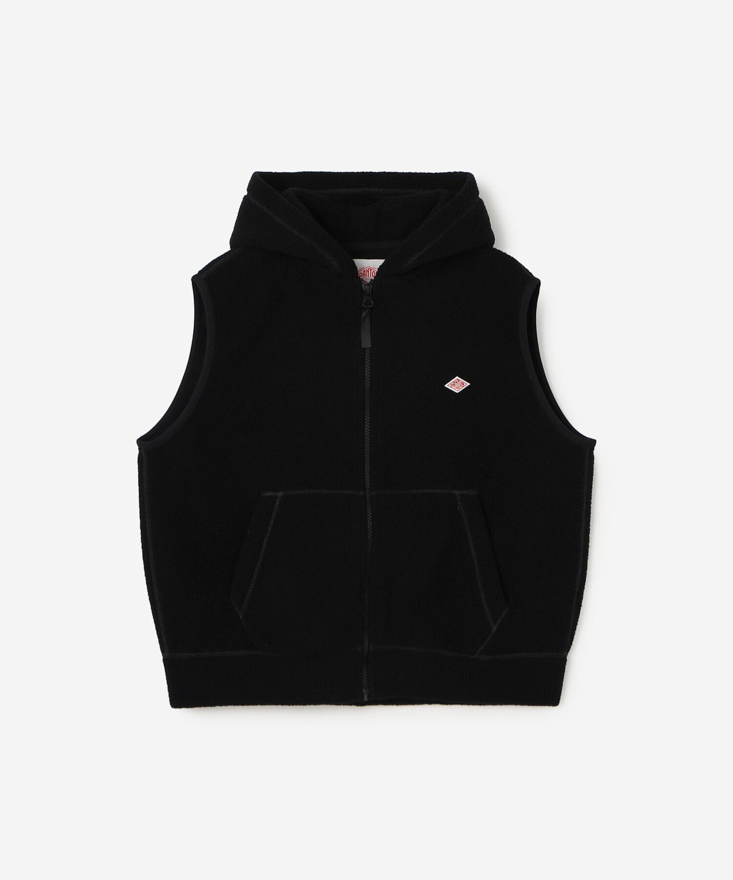 Bshop｜DANTON | ジップ フードボアベスト WOMEN | Rakuten Fashion