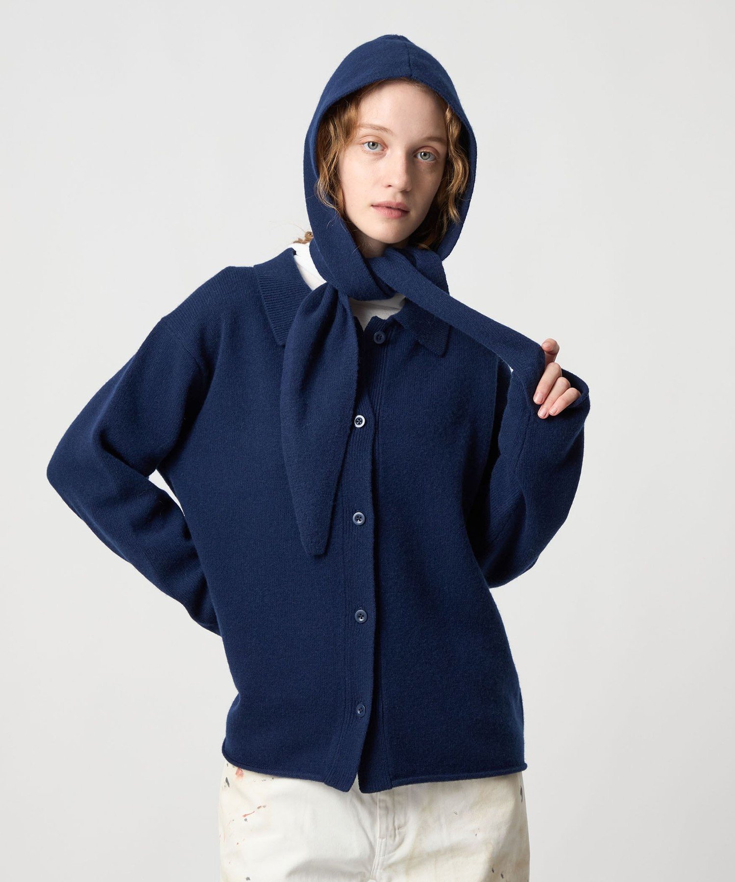 roku 6 ニットカーディガン Beauty & youth BEAUTY&YOUTH UNITED ARROWS｜<6(ROKU)>ミックス ニット カーディガン