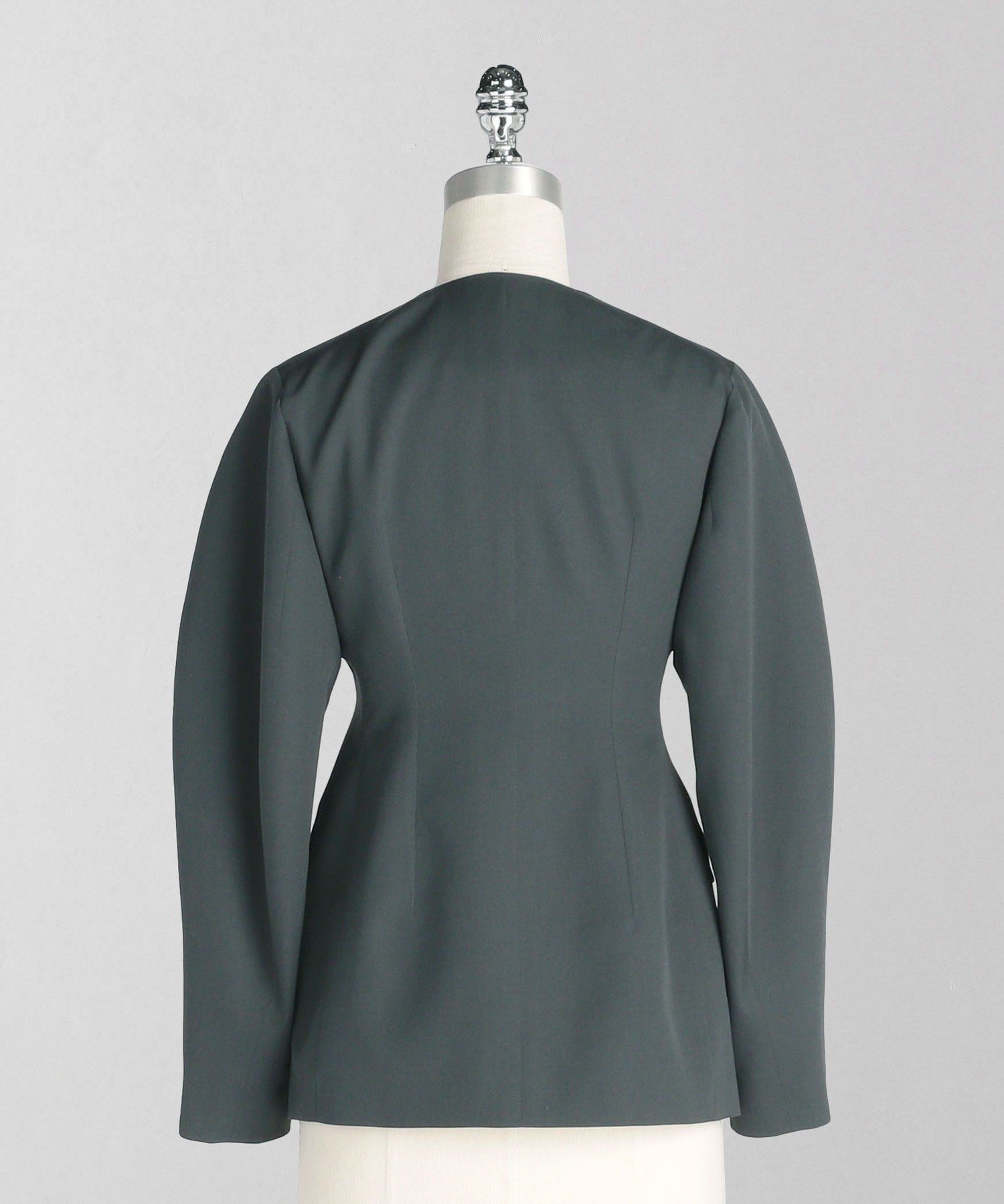 LOEFF（ロエフ）ウールギャバ カーブ ジャケット UNITED ARROWS LTD. OUTLET｜<LOEFF>ウール ギャバ カーブ ノーカラー