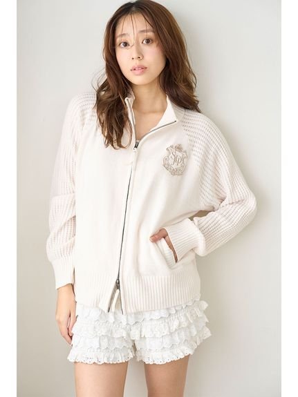 SNIDEL HOME｜ジップアップニットカーディガン | Rakuten Fashion(楽天