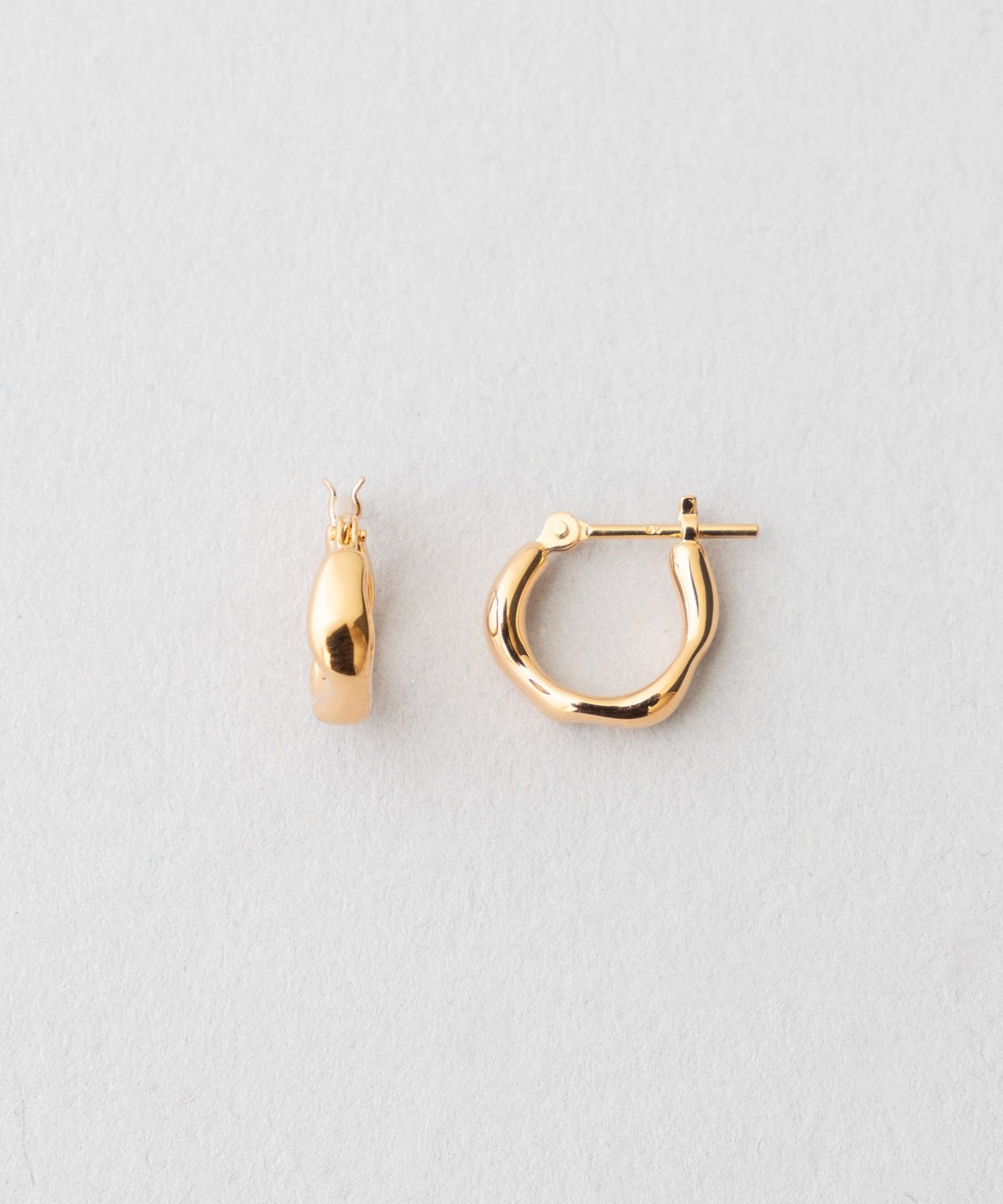 ete｜[ONLINE Limited] K10YG フープピアス S | Rakuten Fashion(楽天