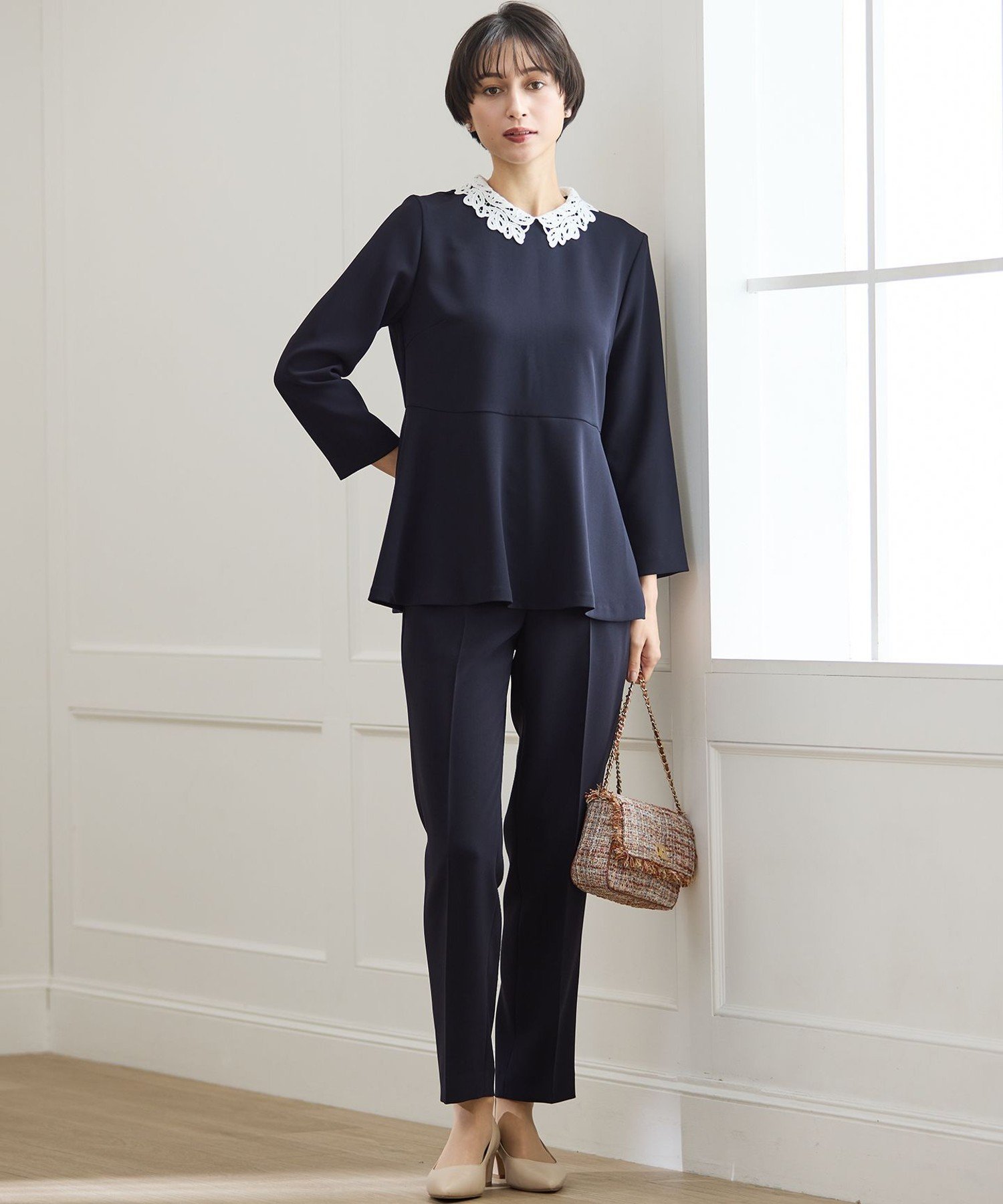 23区｜【セットアップ対応/VERY掲載】トリアセダブルジョーゼット