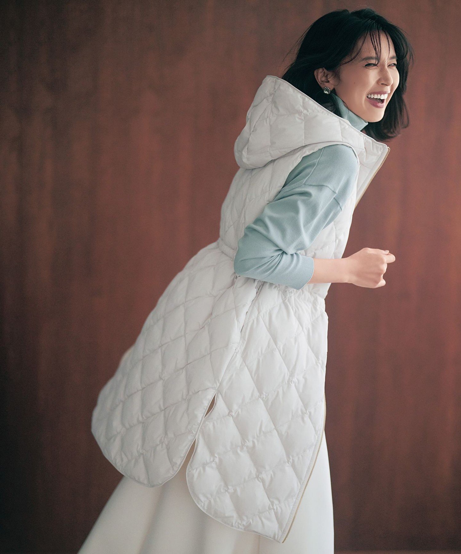 UNFILO｜【TAION×UNFILO 】フード付きジレ | Rakuten Fashion(楽天