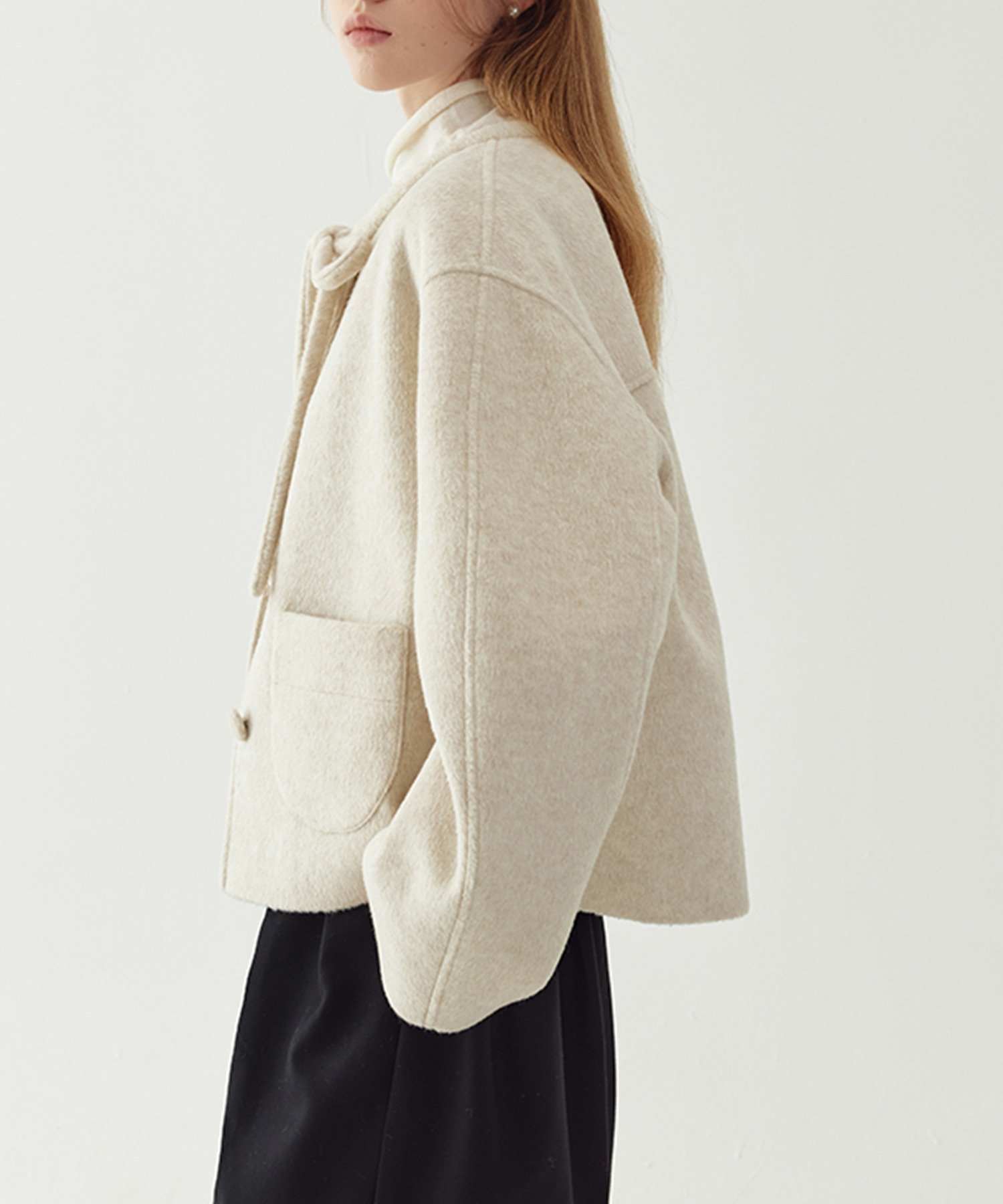 chuclla｜リボンタイ ショートコート FQ24W101 Fano Studios | Rakuten