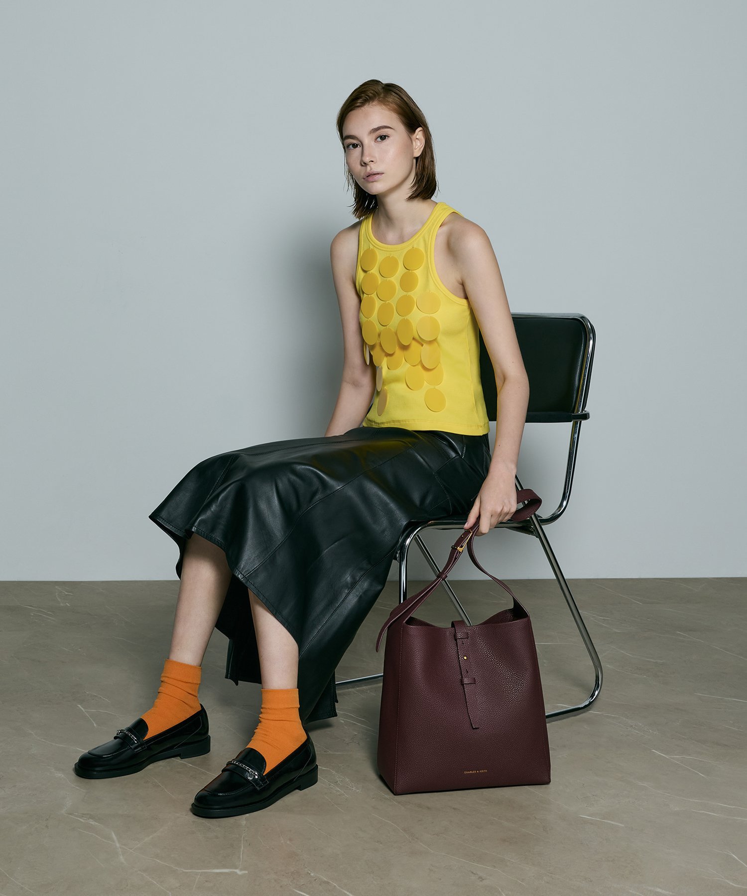 CHARLES & KEITH｜Beryl ベリル ベルトホーボーバッグ | Rakuten