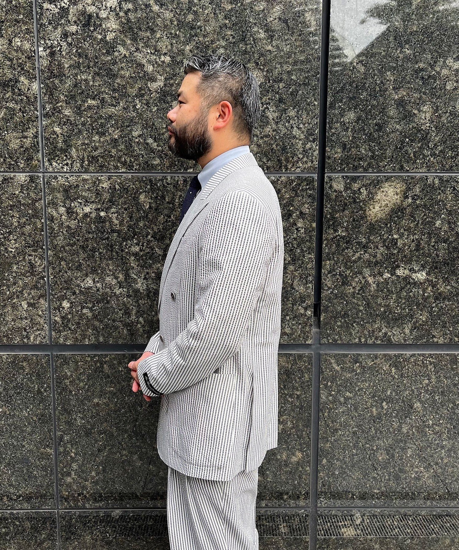 SHIPS｜Southwick: KAZUKI NAGAYAMA シアサッカー ダブルブレスト