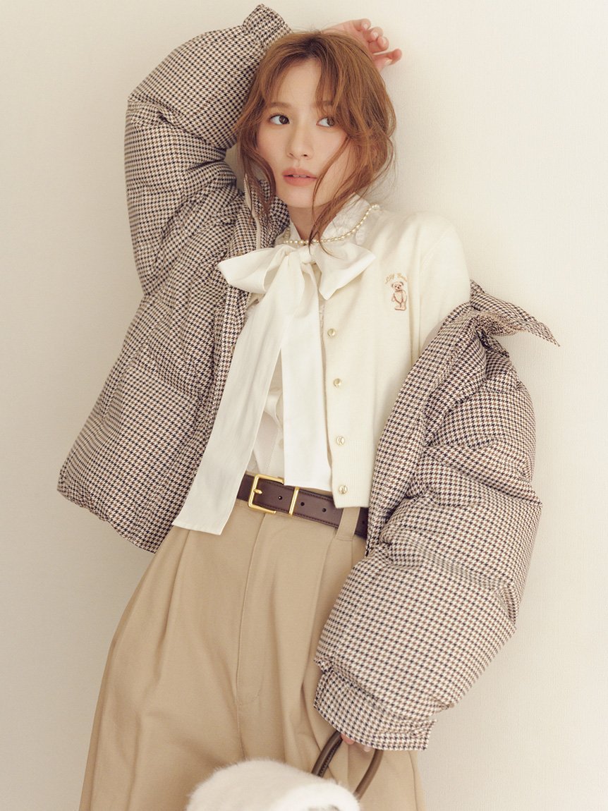 LILY BROWN｜ボウタイフリルレースブラウス | Rakuten Fashion(楽天