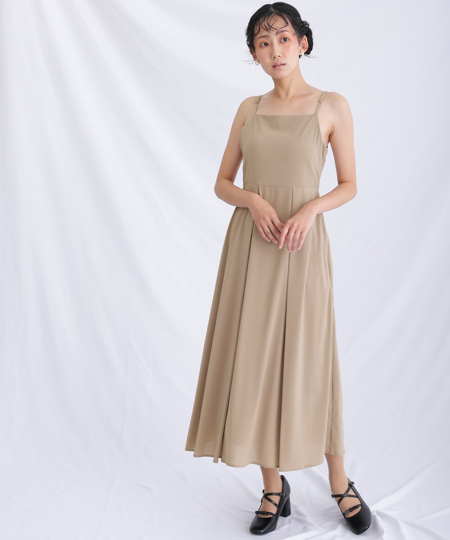 PourVous｜レースボレロセットドレス結婚式パーティードレスお呼ばれ