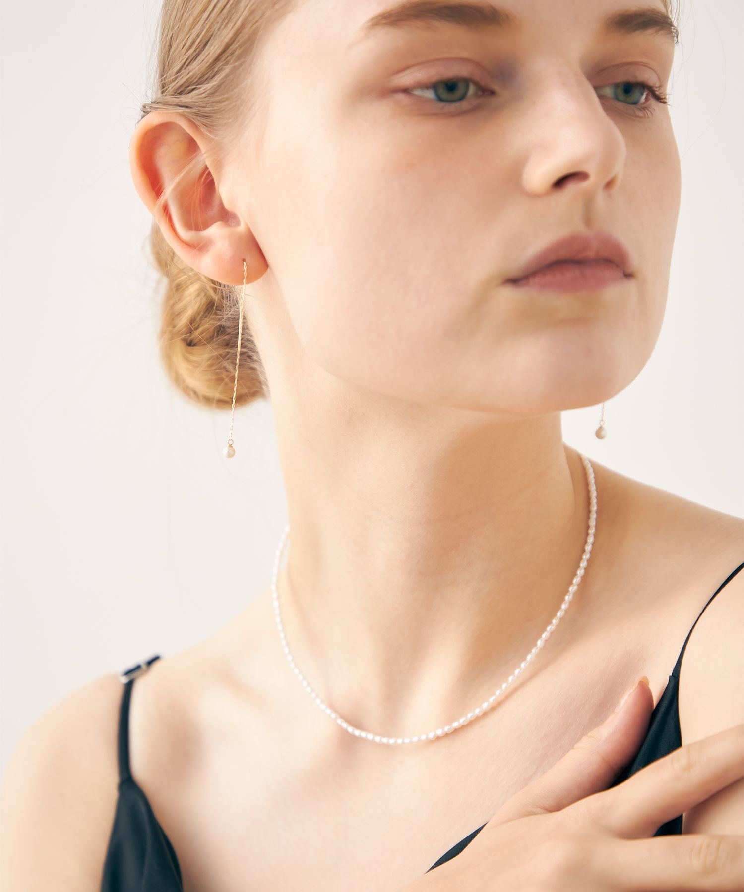 ete｜K10YG パール アメリカンピアス | Rakuten Fashion(楽天