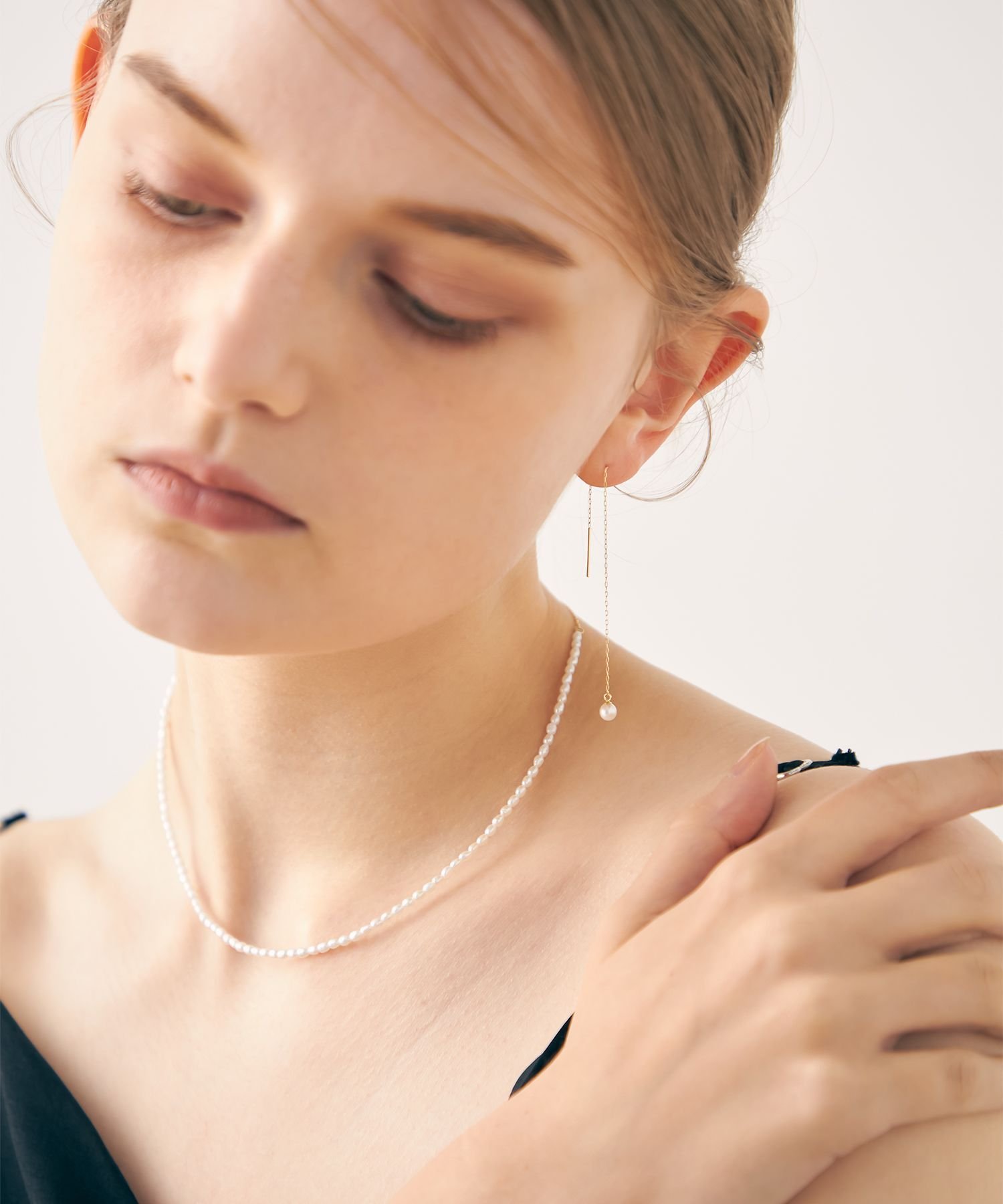 ete｜K10YG パール アメリカンピアス | Rakuten Fashion(楽天