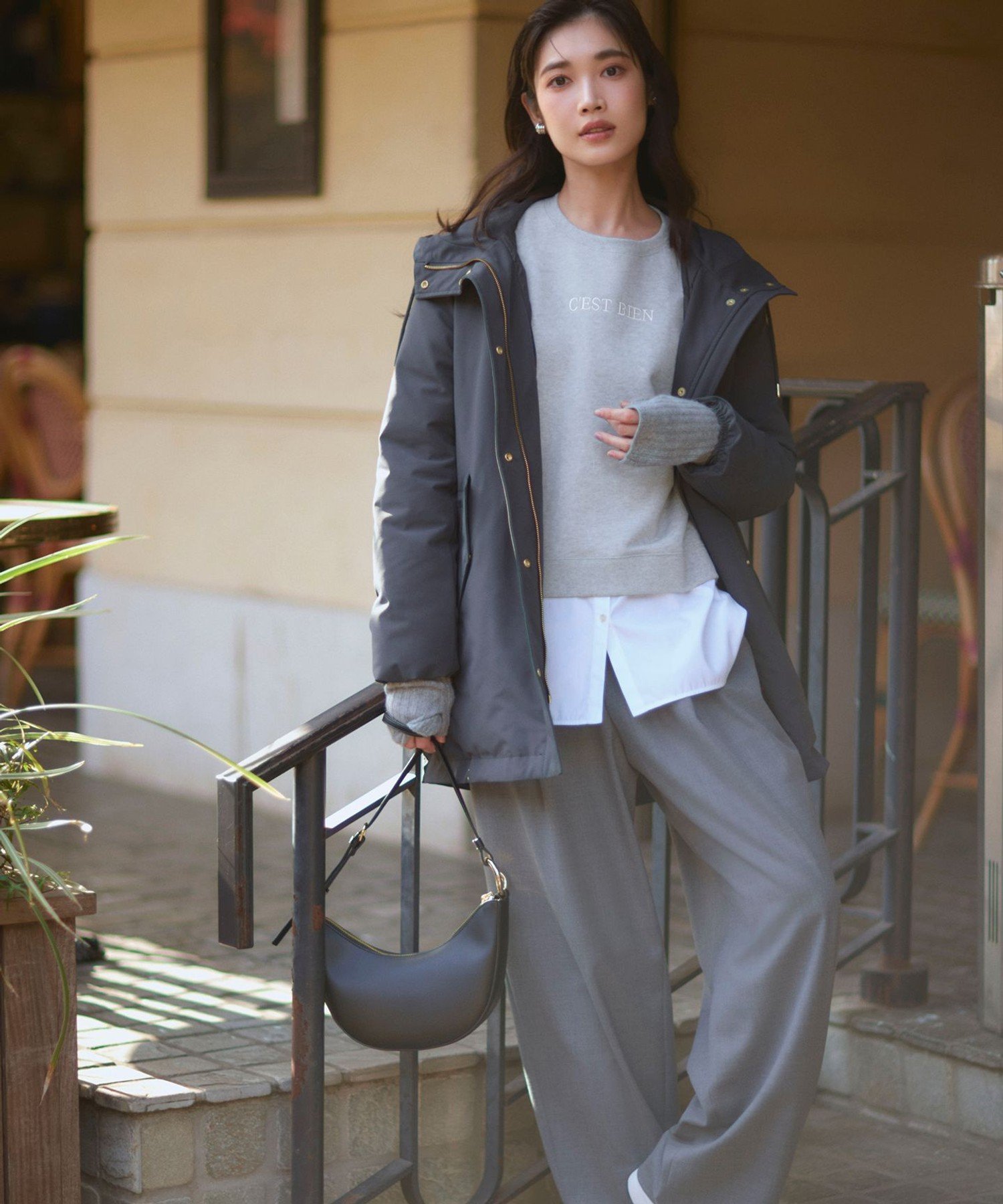 23区｜【滝沢眞規子さん着用/一部店舗限定/撥水加工】ミリタリー