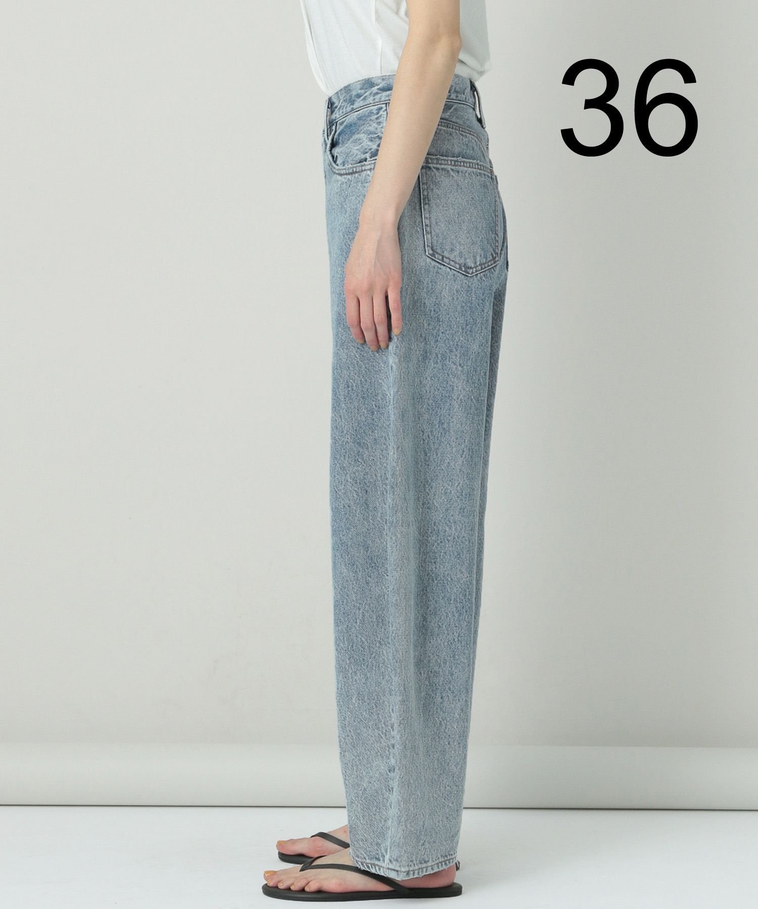 美品 Curensology &RC カーヴィーデニムパンツ ホワイト 36 Curensology｜<&RC>カーヴィーデニムパンツ | Rakuten Fashion(楽天