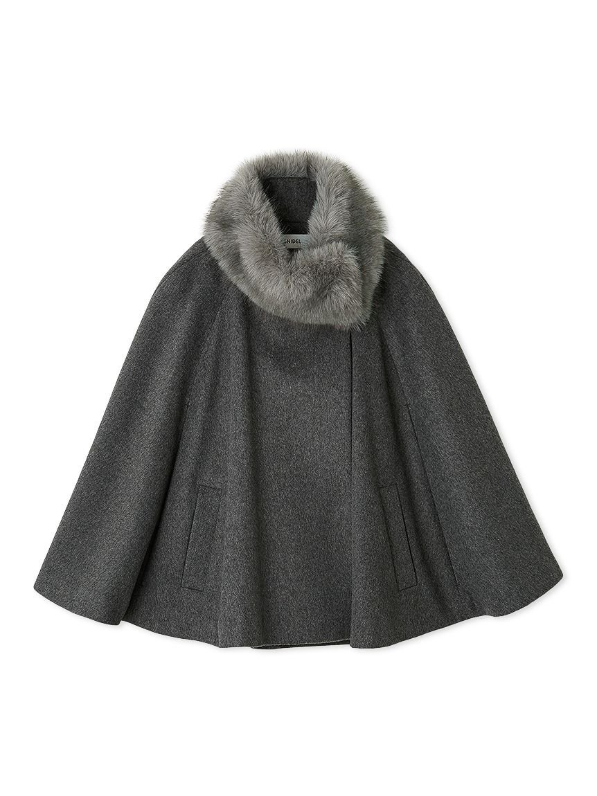 SNIDEL｜ショートケープコート | Rakuten Fashion(楽天ファッション