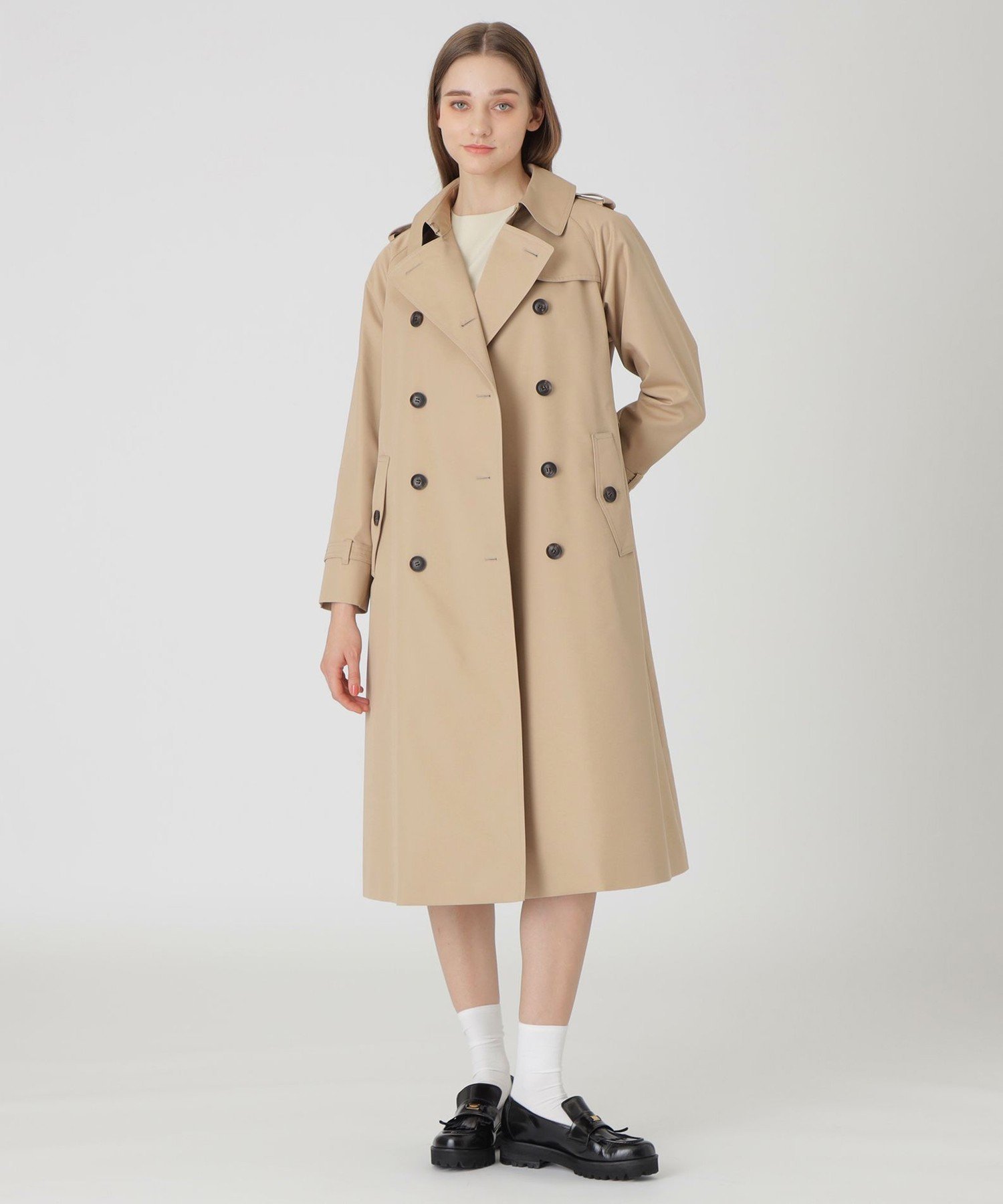 BLUE LABEL / BLACK LABEL CRESTBRIDGE｜ライトギャバジントレンチ