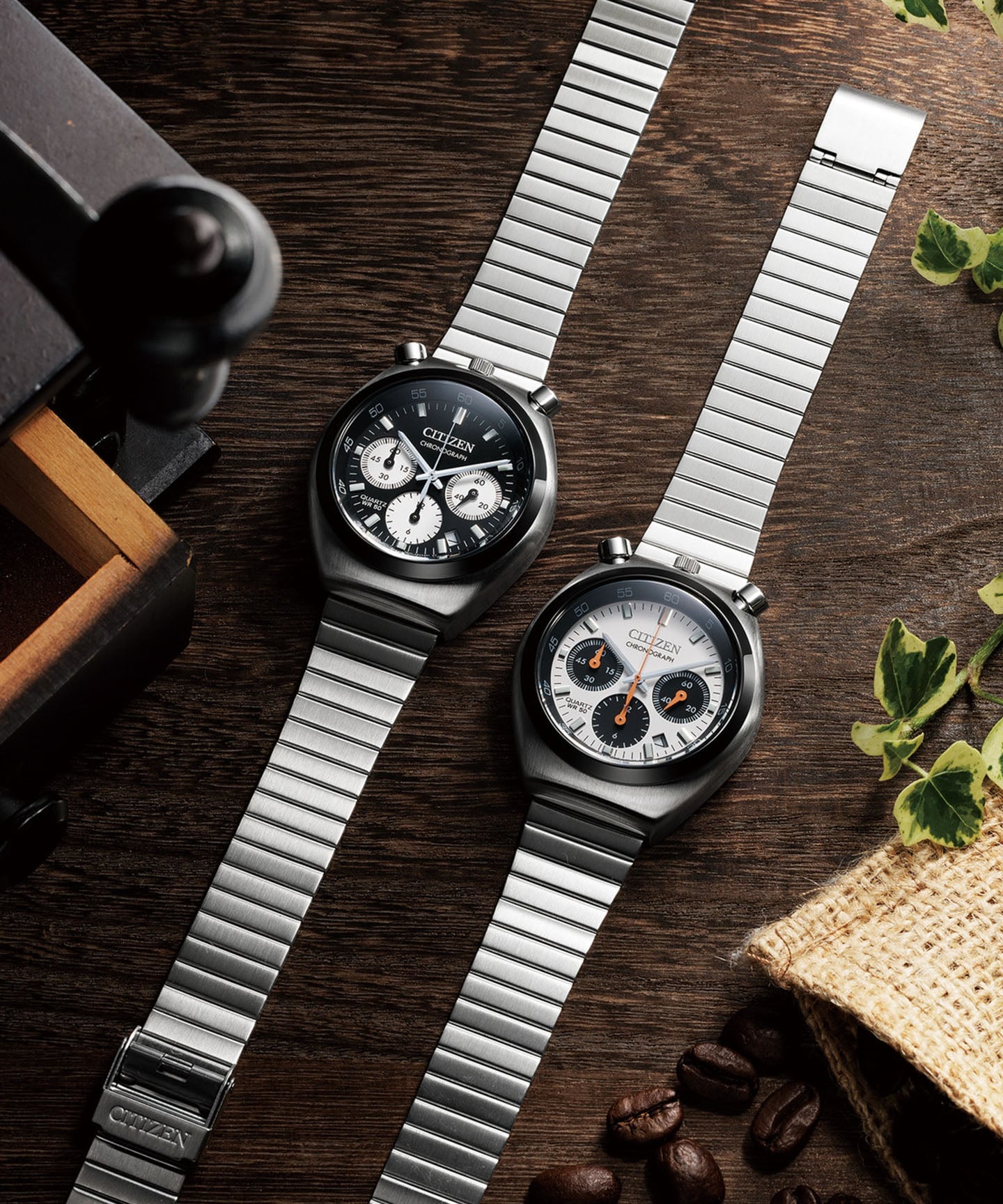 CITIZEN｜シチズン レコードレーベル メンズ ツノクロノ TSUNO CHRONO