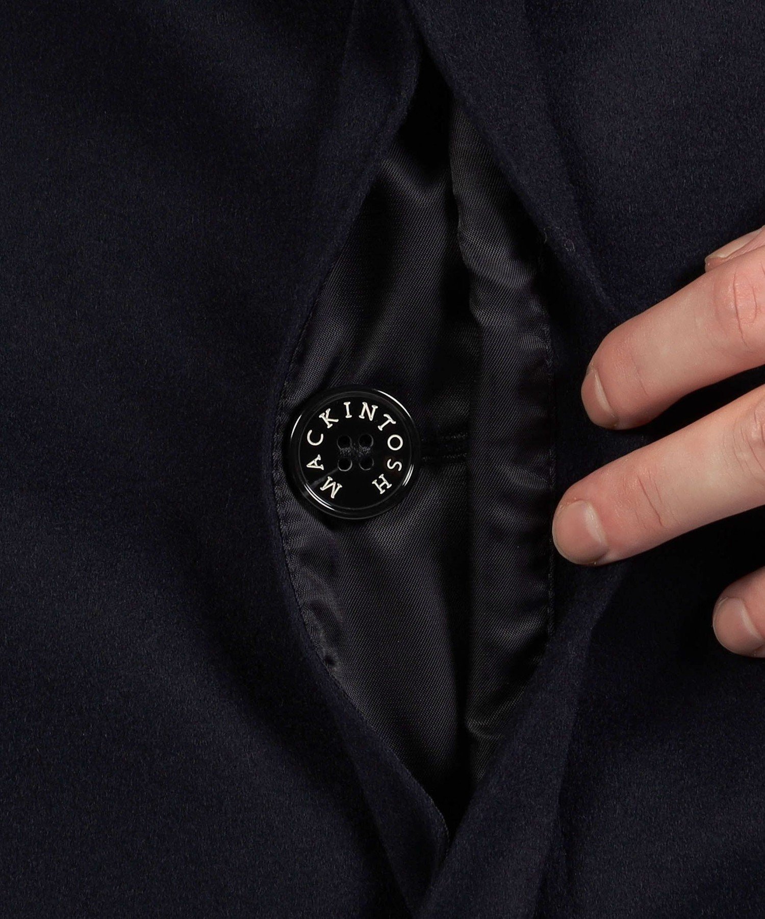 TOMORROWLAND｜MACKINTOSH DUNKELD ウール ステンカラーコート