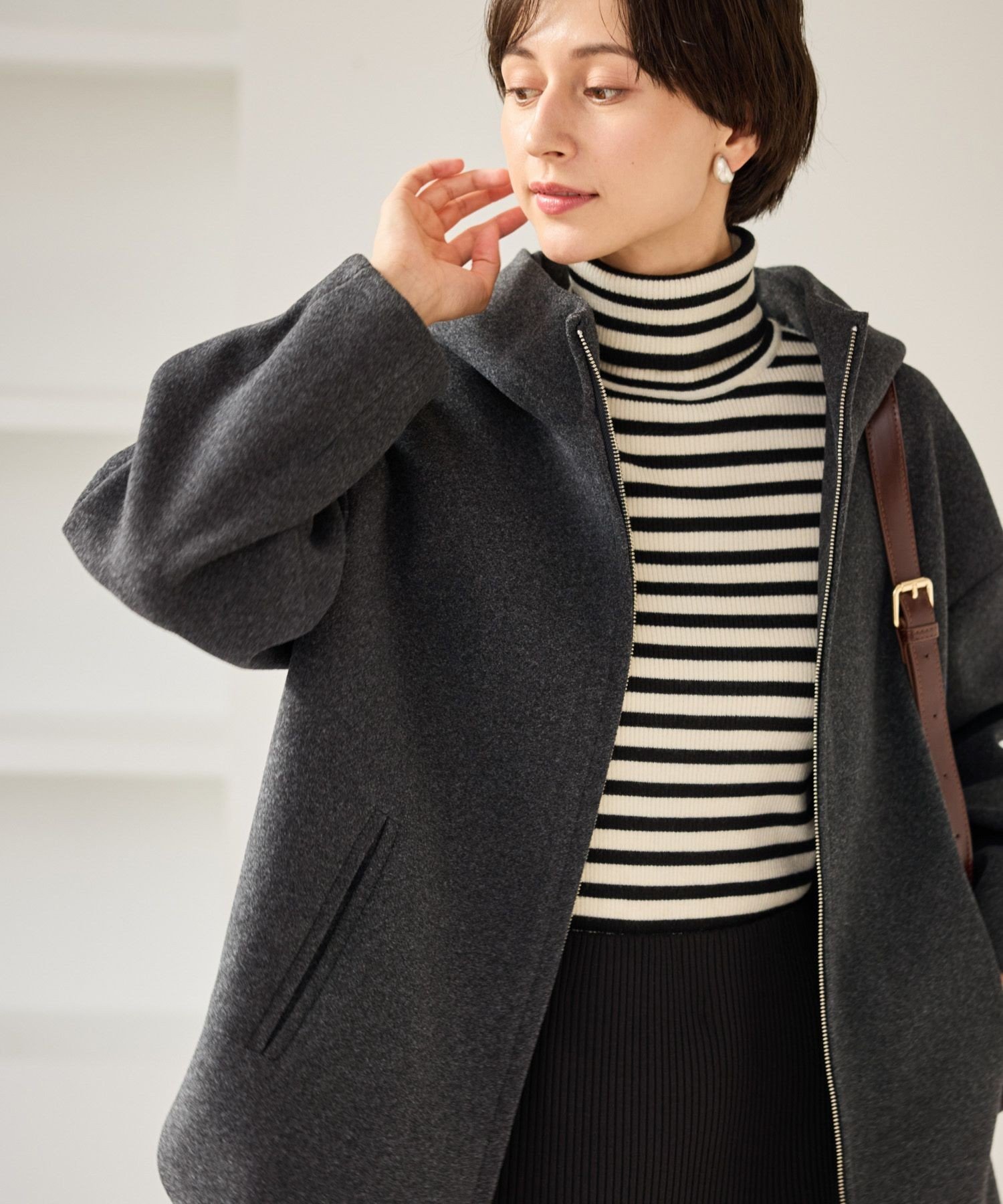 ROPE' PICNIC｜【新色追加】ジャージーメルトンシリーズ ジップアップ