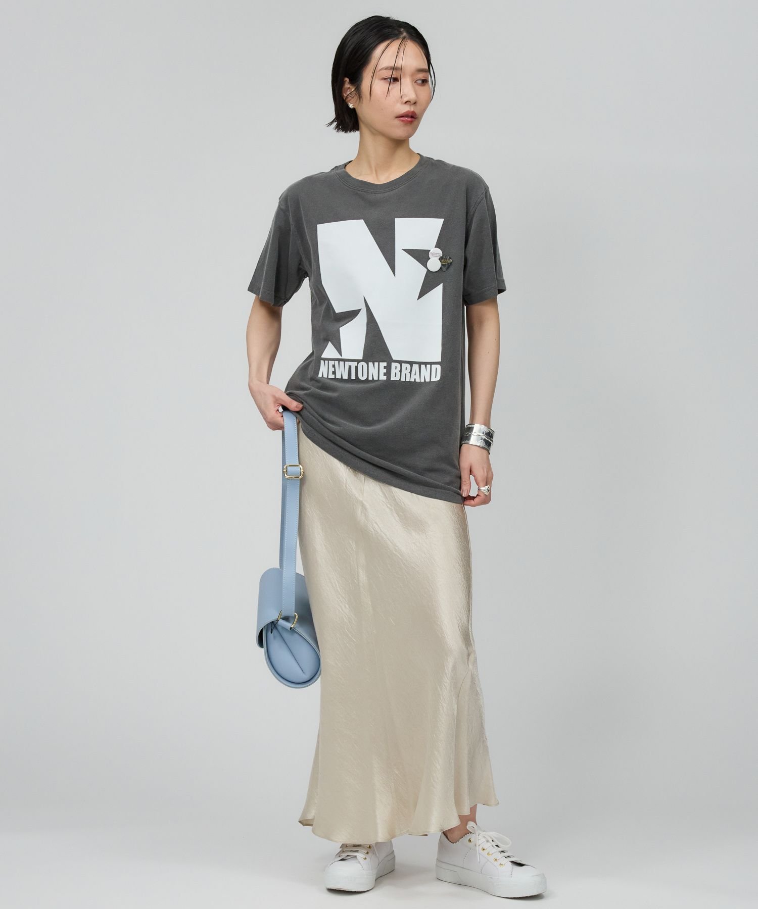 BABYLONE｜ヴィンテージサテンスカート | Rakuten Fashion(楽天