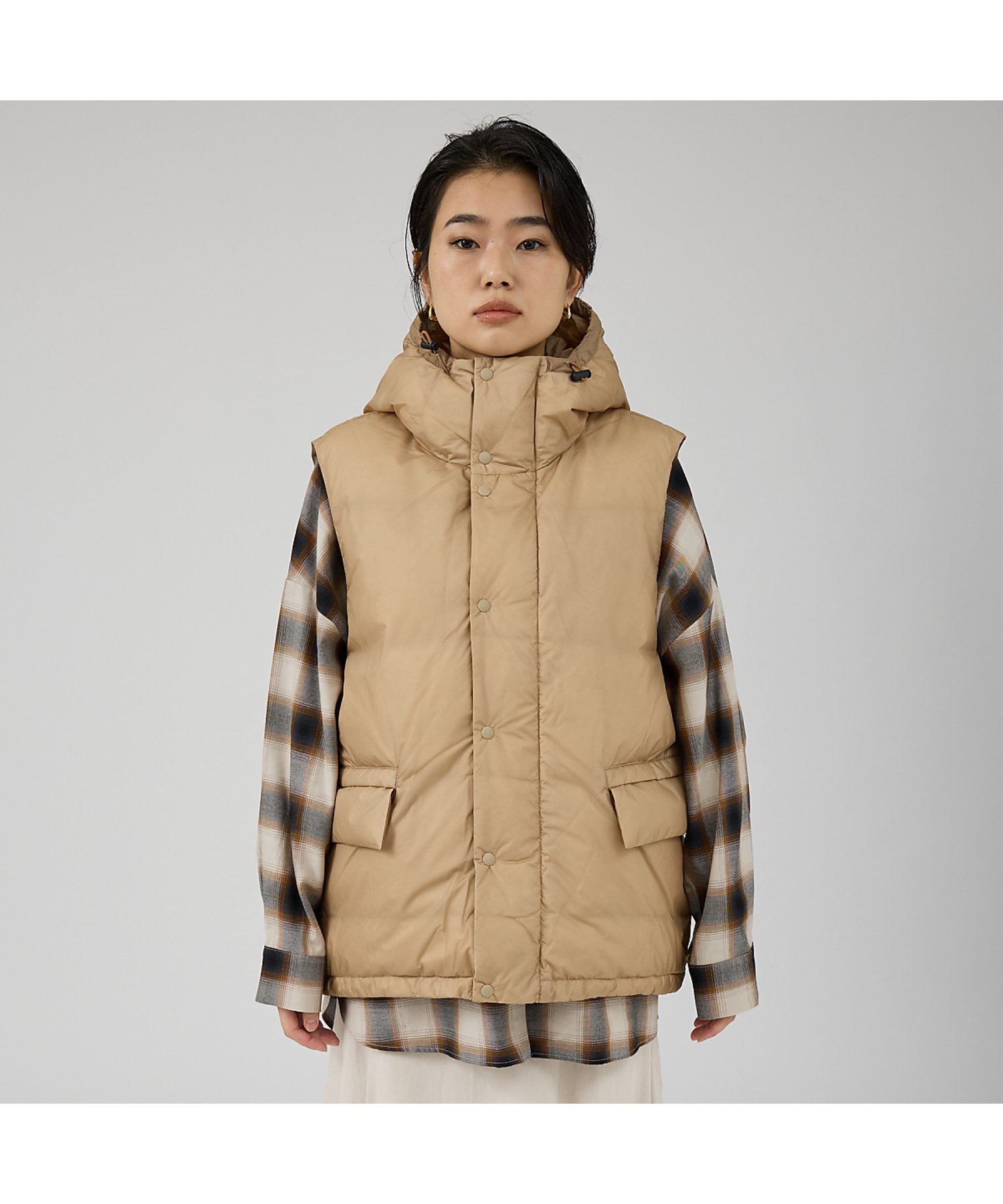 Rouge vif la cle｜【REMI RELIEF/レミレリーフ】超軽量ダウンベスト