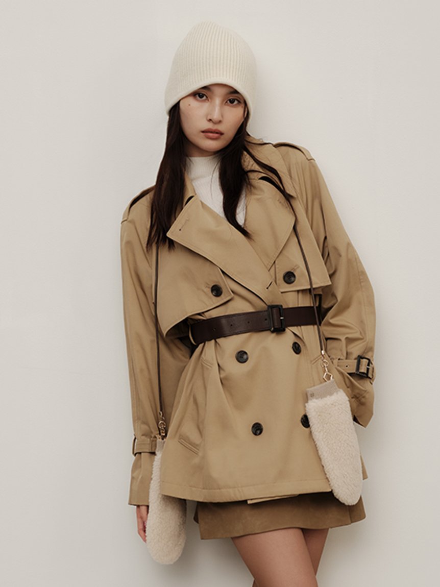 FRAY I.D｜ECOPELレザーストラップ付きミトン | Rakuten Fashion(楽天