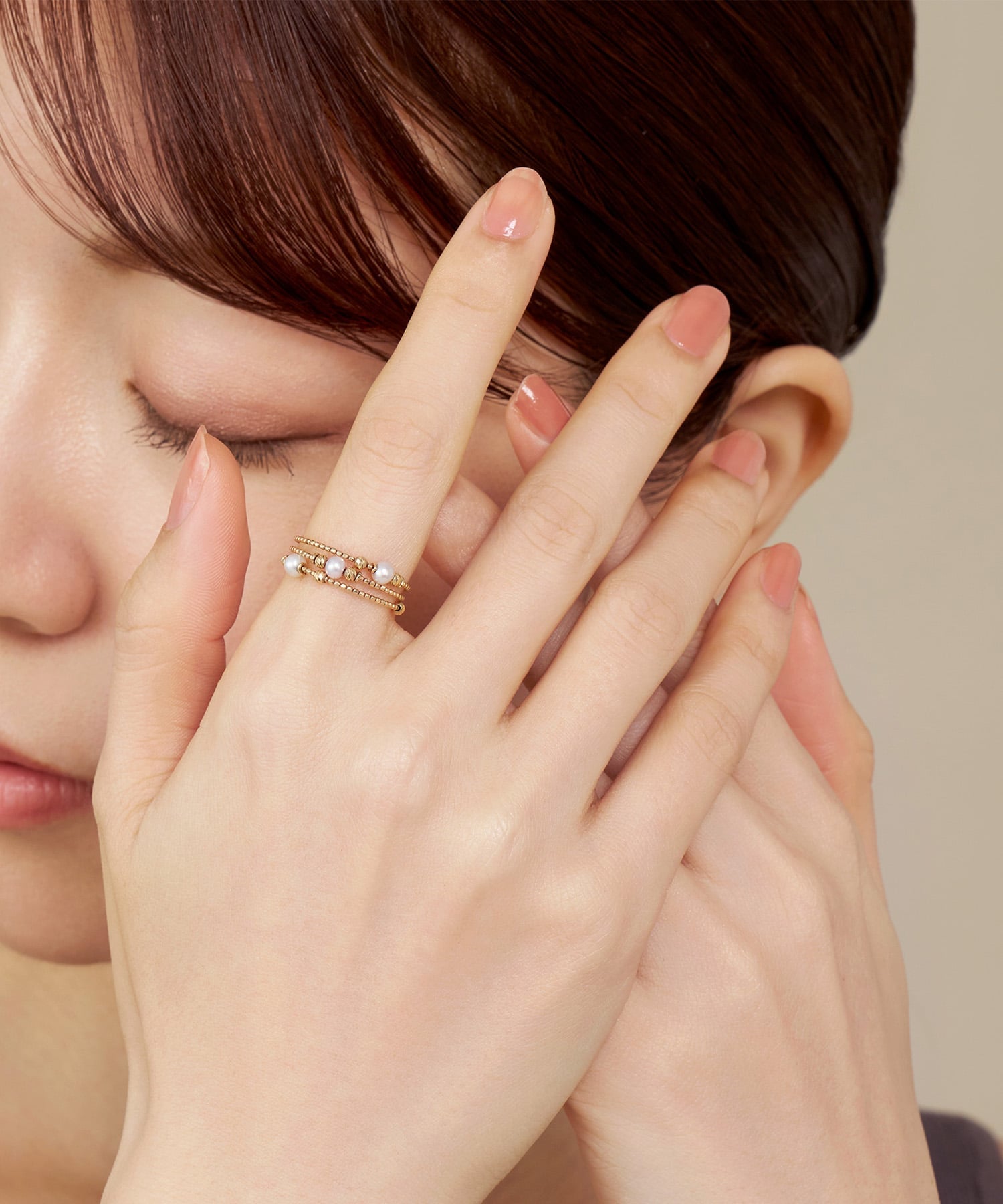 va vendome aoyama｜K10YG 淡水パール リング | Rakuten Fashion(楽天