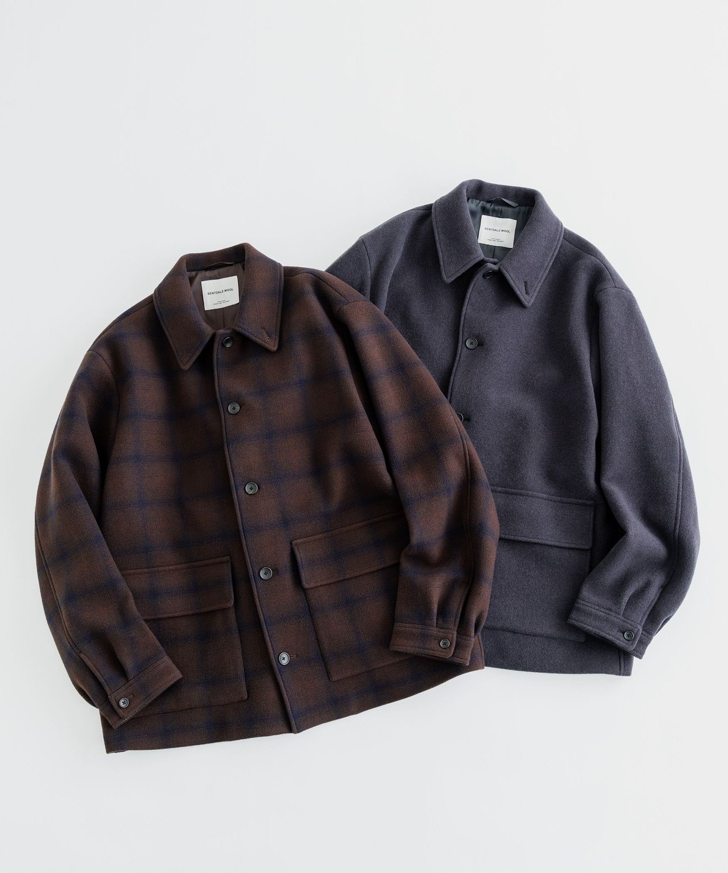 UNITED ARROWS green label relaxing｜SENTDALE WOOL カバーオール