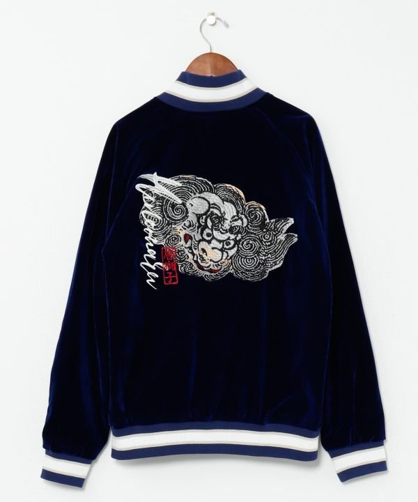 Amina Collection｜【カヤ】【刺子ジャン】浮世絵スーベニアジャケット