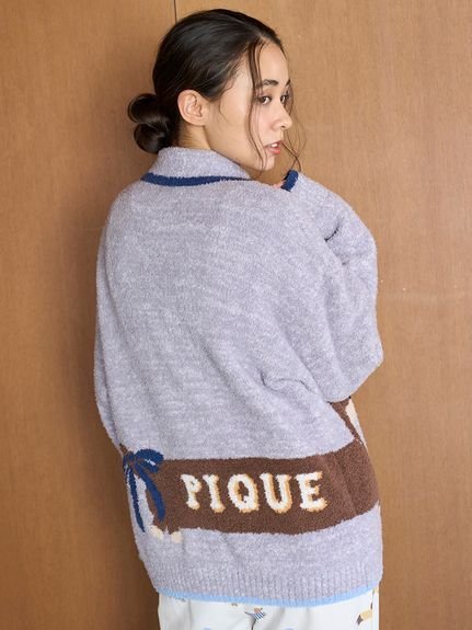 gelato pique｜ベビモコダックスフンドジャガードカーディガン