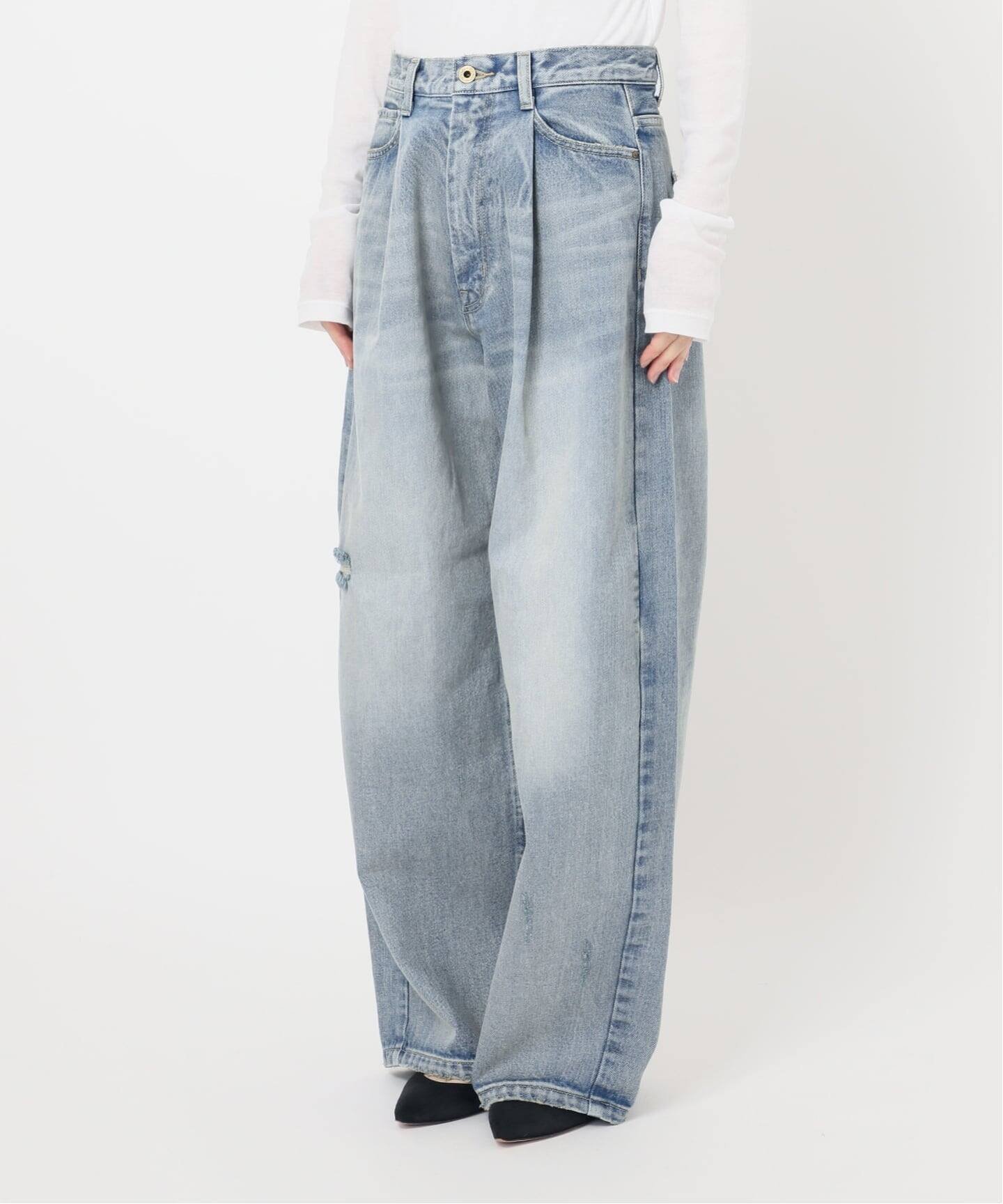 Spick & Span｜《WEB限定サイズ有り / 追加》5 1/2 TUCKBARREL DENIM