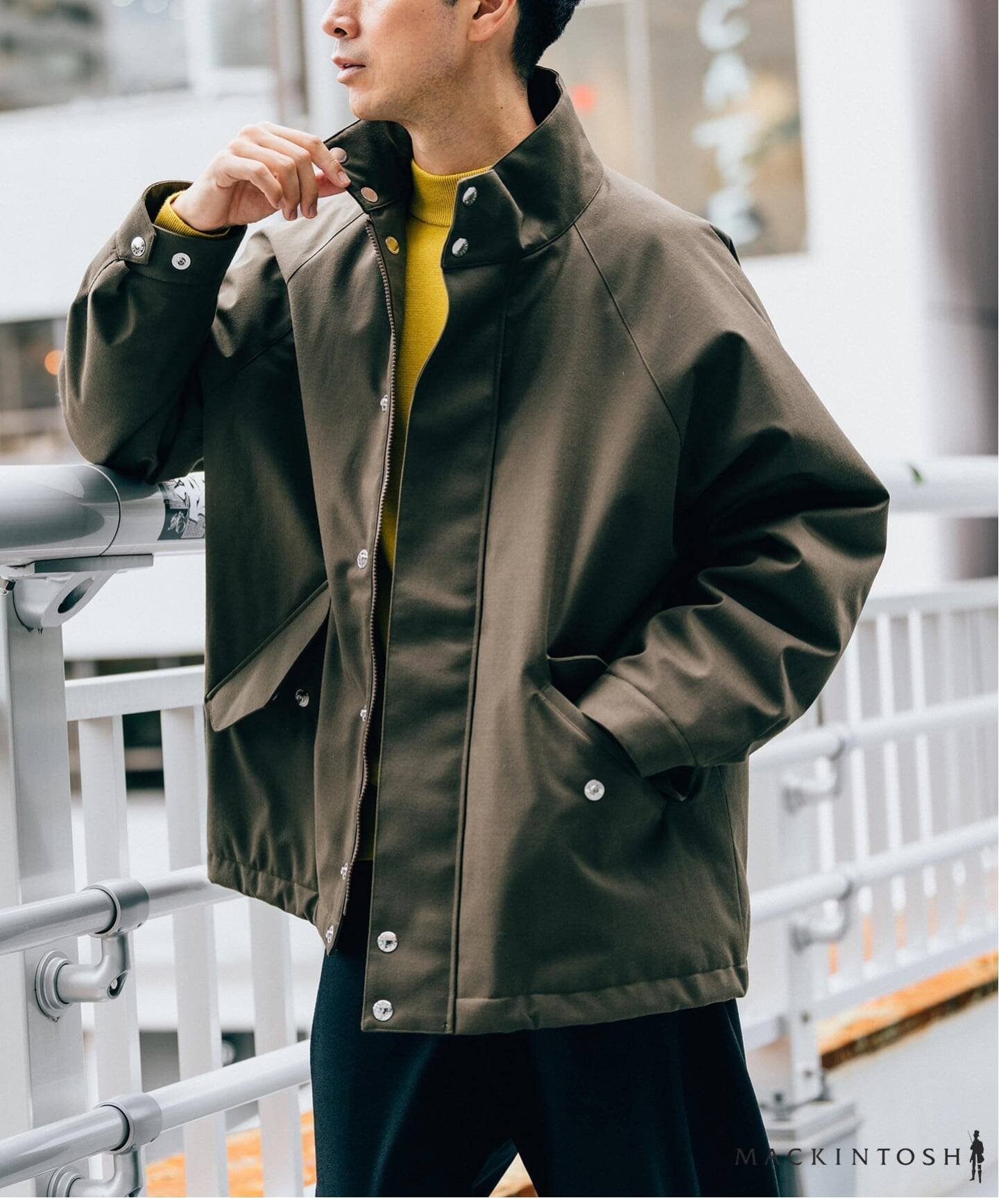 EDIFICE｜MACKINTOSH(マッキントッシュ) 別注 スカイスタンドカラー