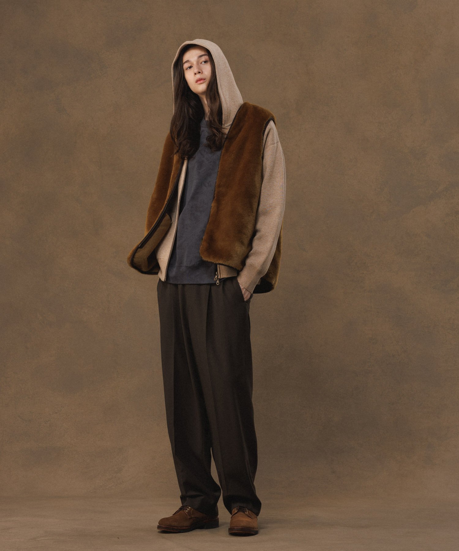 ADAM ET ROPE'｜《別注》【BARBOUR/バブアー】リバーシブル フロント