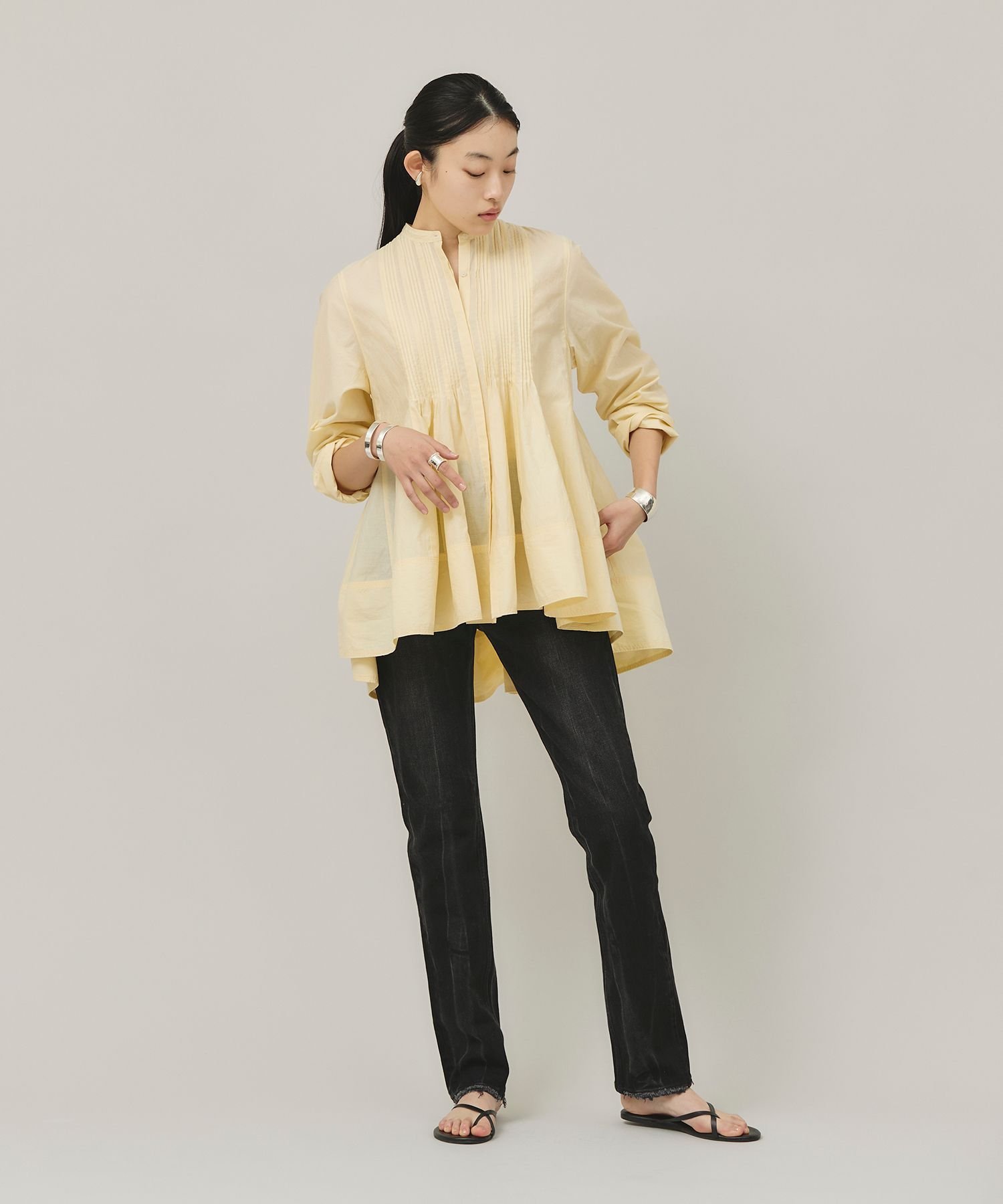 Curensology｜エアリーフレアブラウス | Rakuten Fashion(楽天