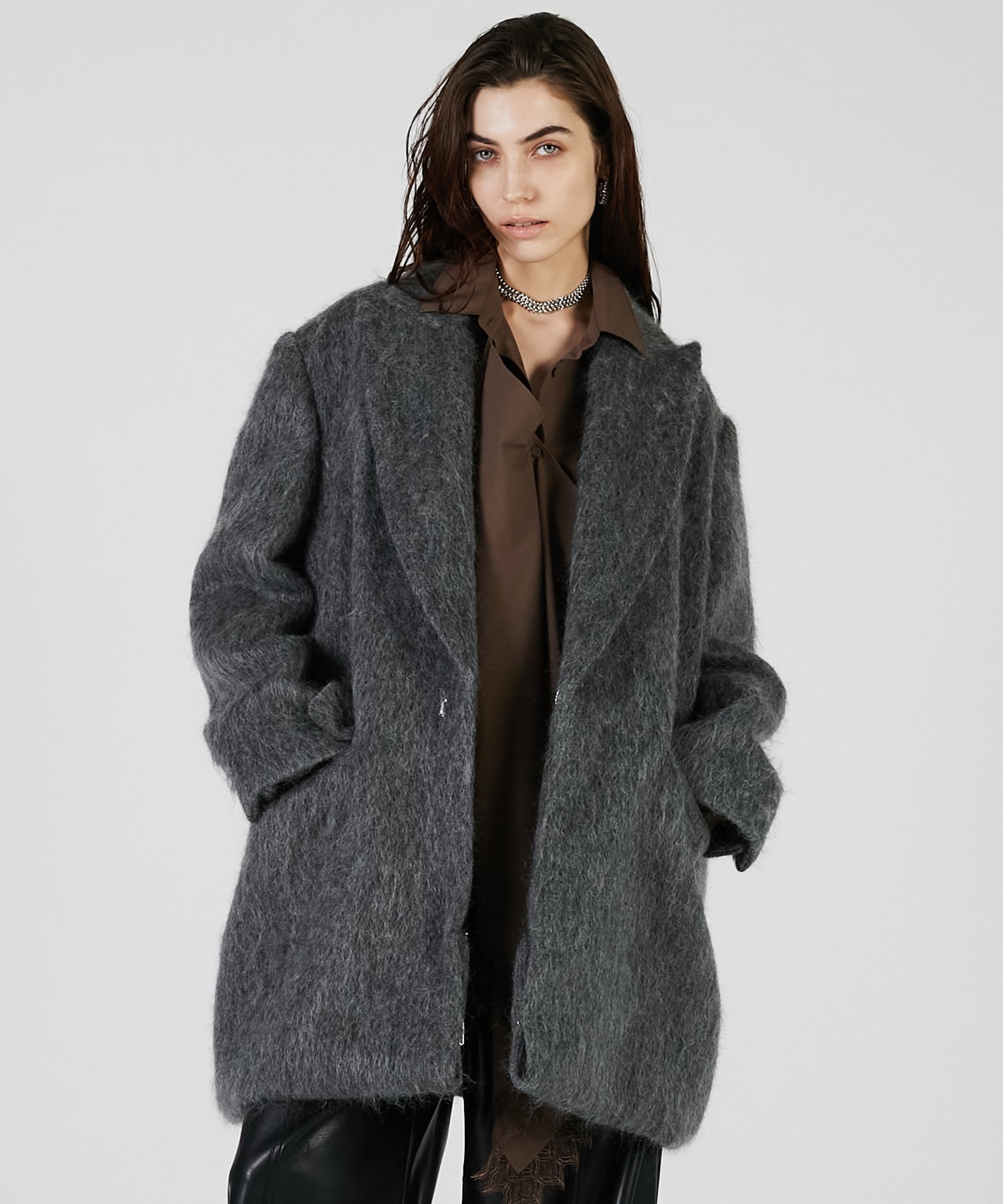 PRANK PROJECT｜モヘアシャギーテーラードコート | Rakuten Fashion