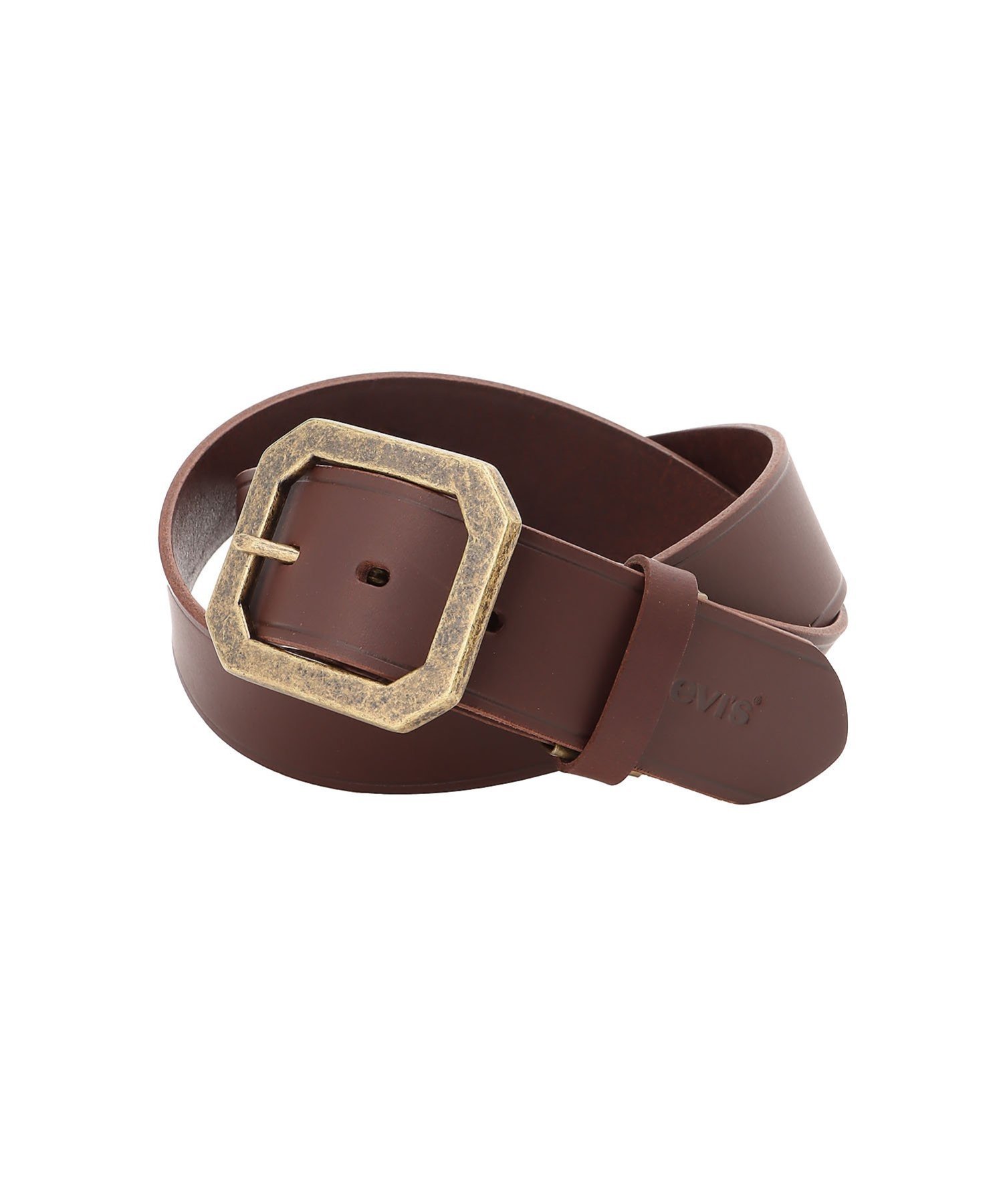 SITRY｜Levi's リーバイス ベルト メンズ 本革 八角バックル 40mm